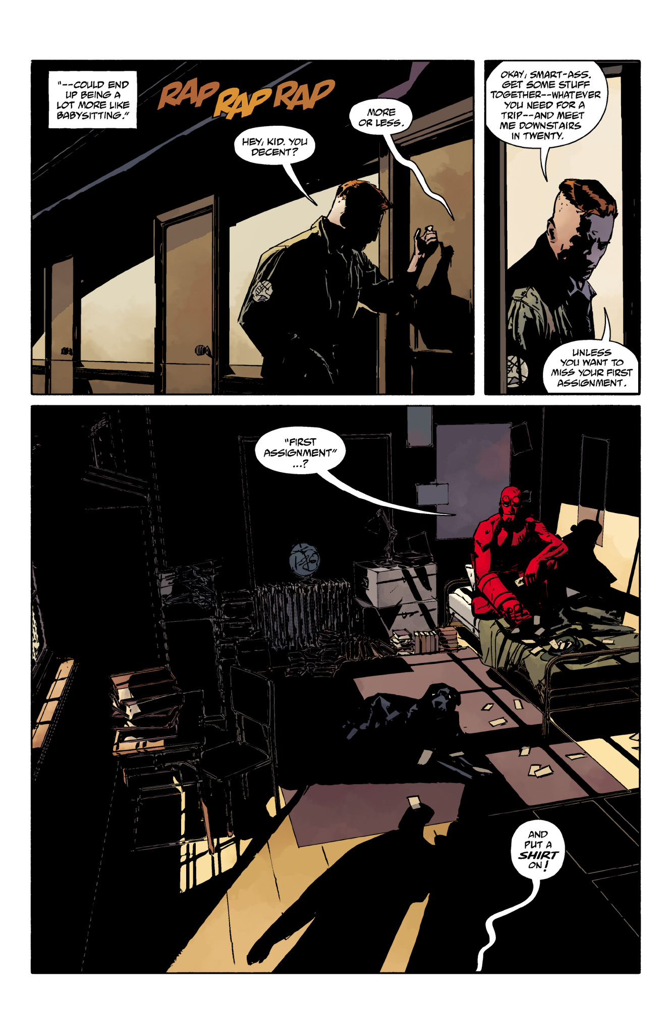 Read online Hellboy and the B.P.R.D. comic -  Issue #1 - 12