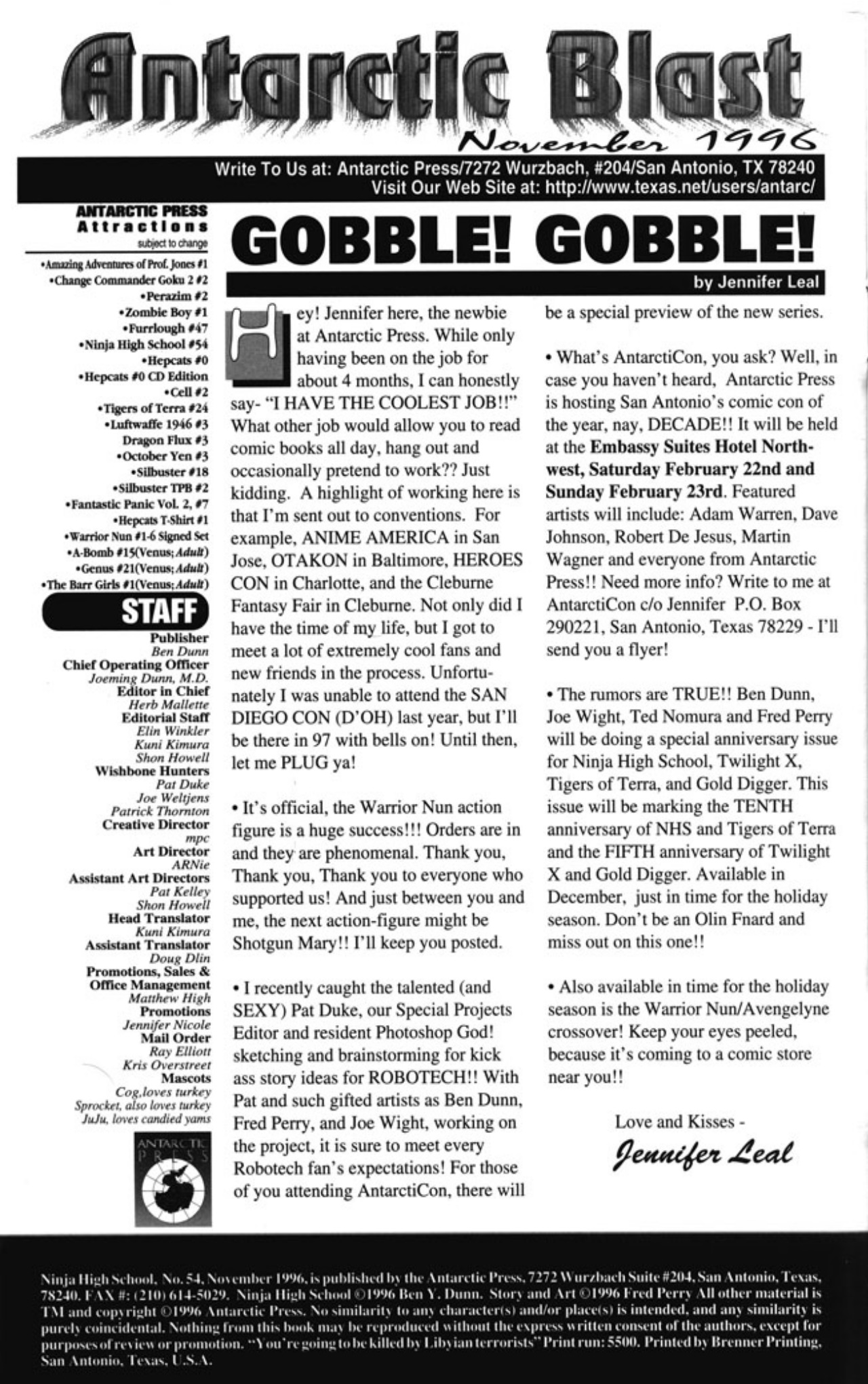 Read online Ninja High School (1986) comic -  Issue #54 - 2