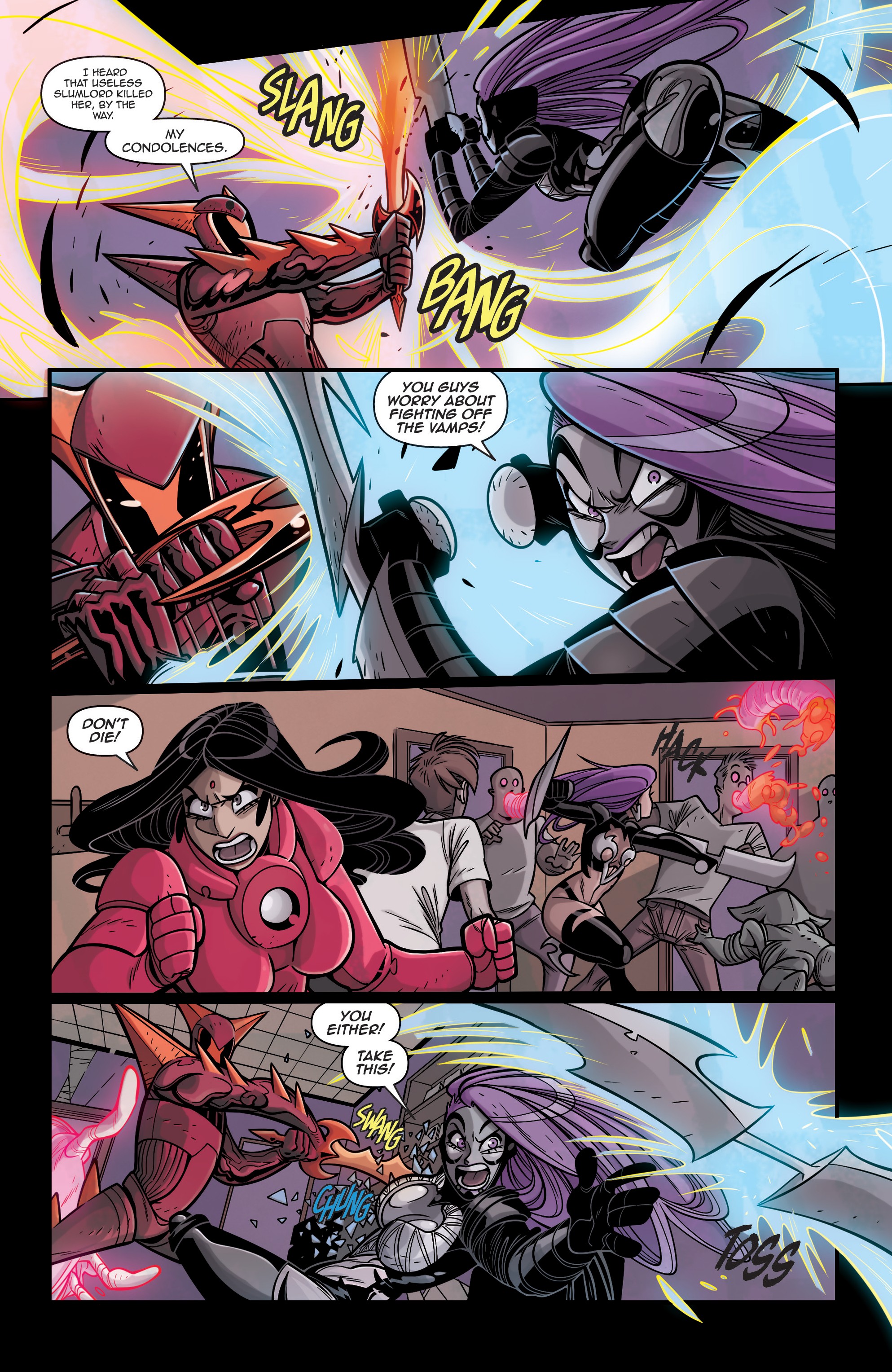 Read online Vampblade Season 3 comic -  Issue #12 - 13