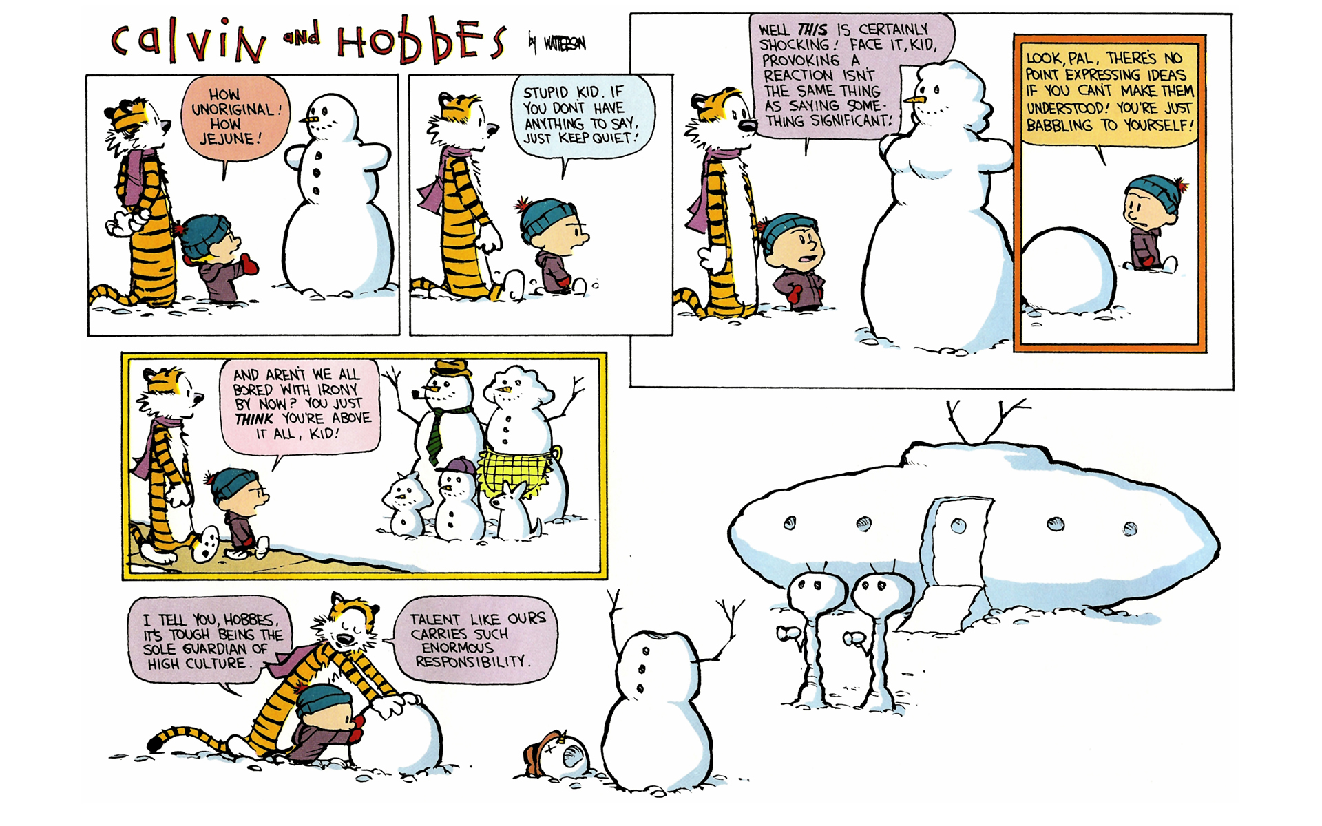 Read online Calvin and Hobbes comic -  Issue #10 - 86