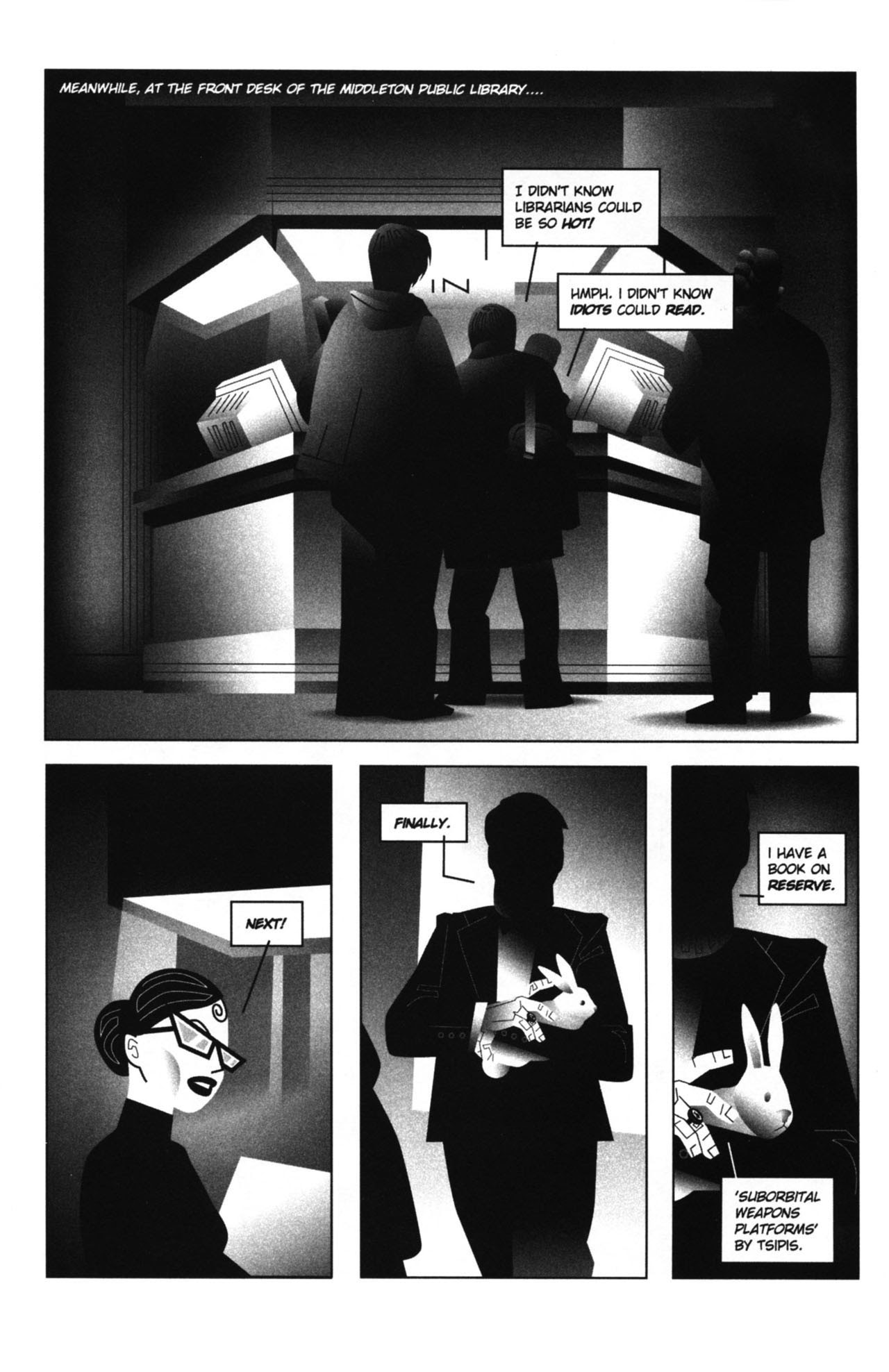 Read online Rex Libris comic -  Issue #7 - 8