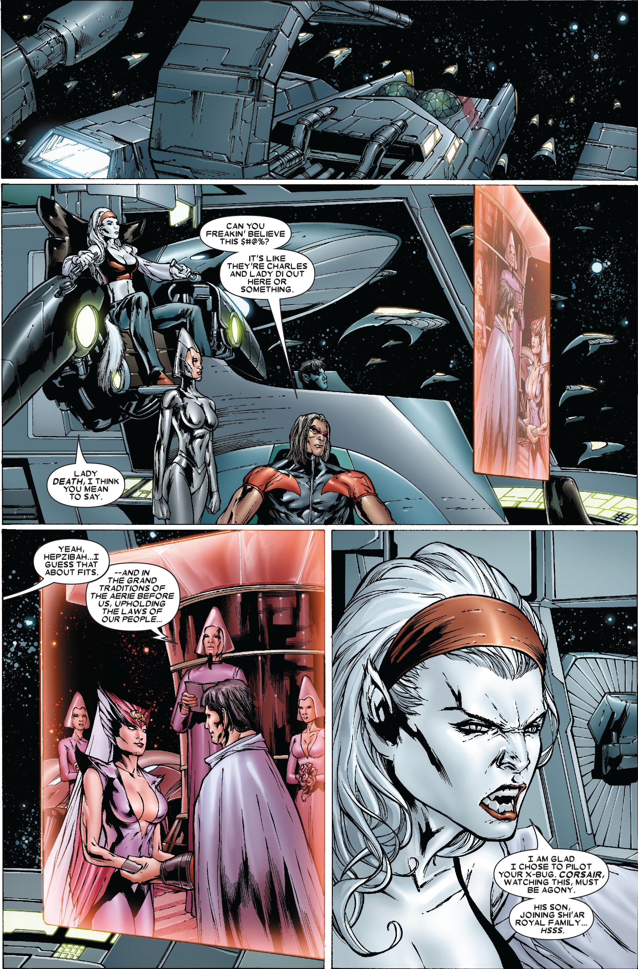 Read online Uncanny X-Men (1963) comic -  Issue #485 - 8