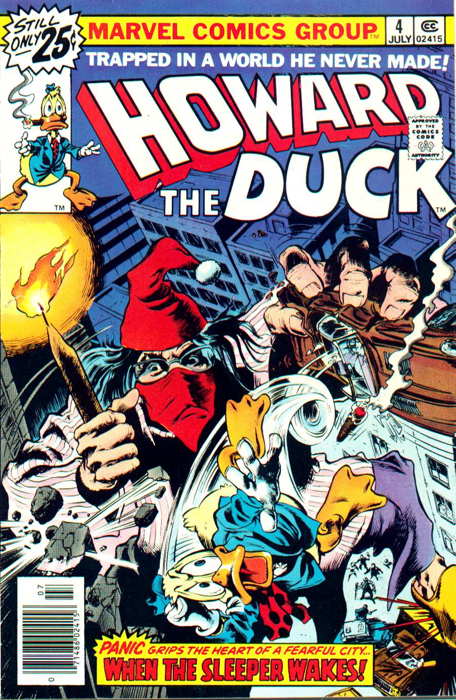 Read online Howard the Duck (1976) comic -  Issue #4 - 1