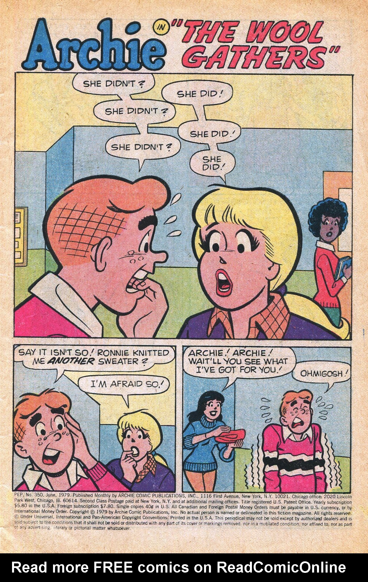 Read online Pep Comics comic -  Issue #350 - 3