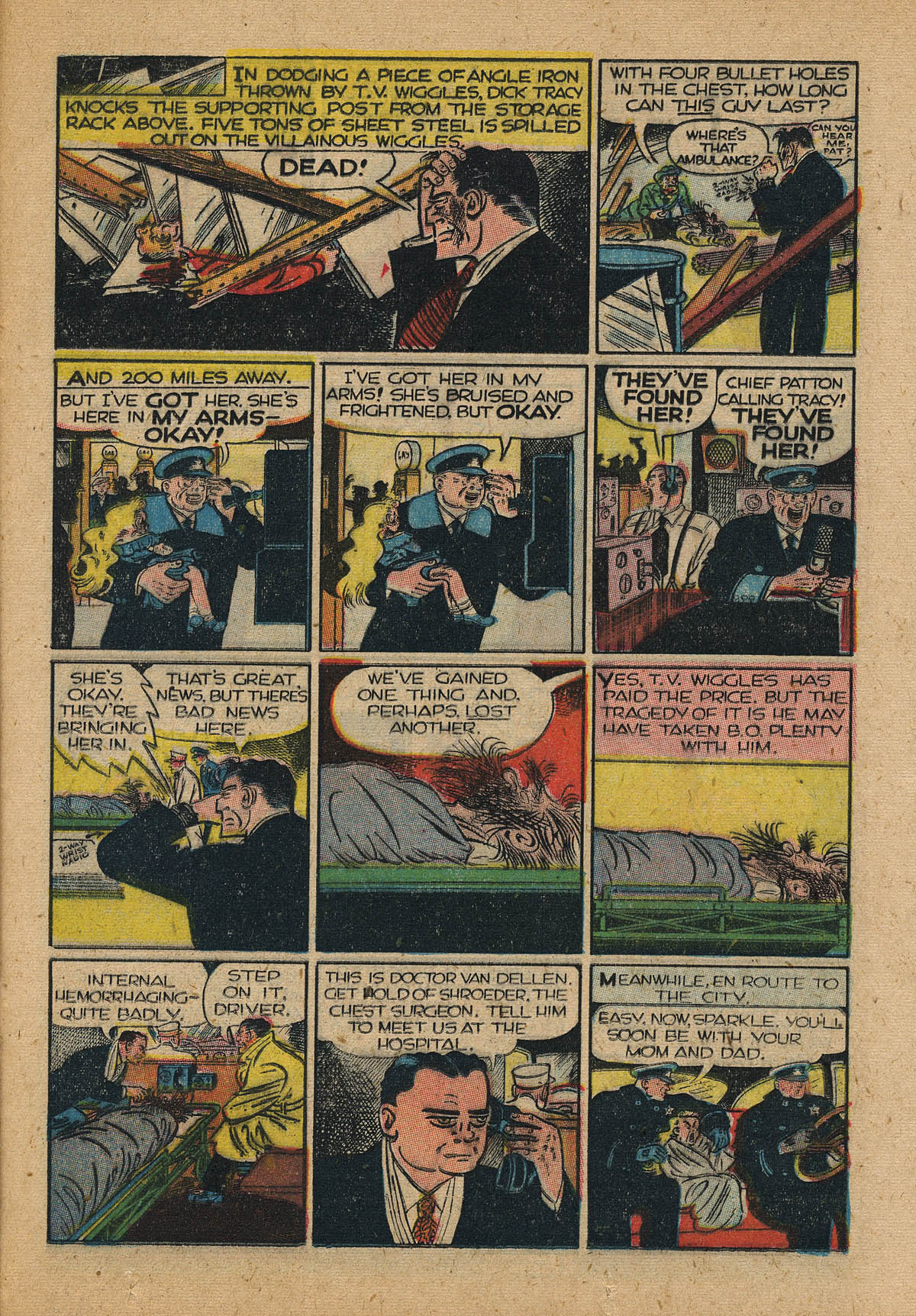 Read online Dick Tracy comic -  Issue #70 - 23