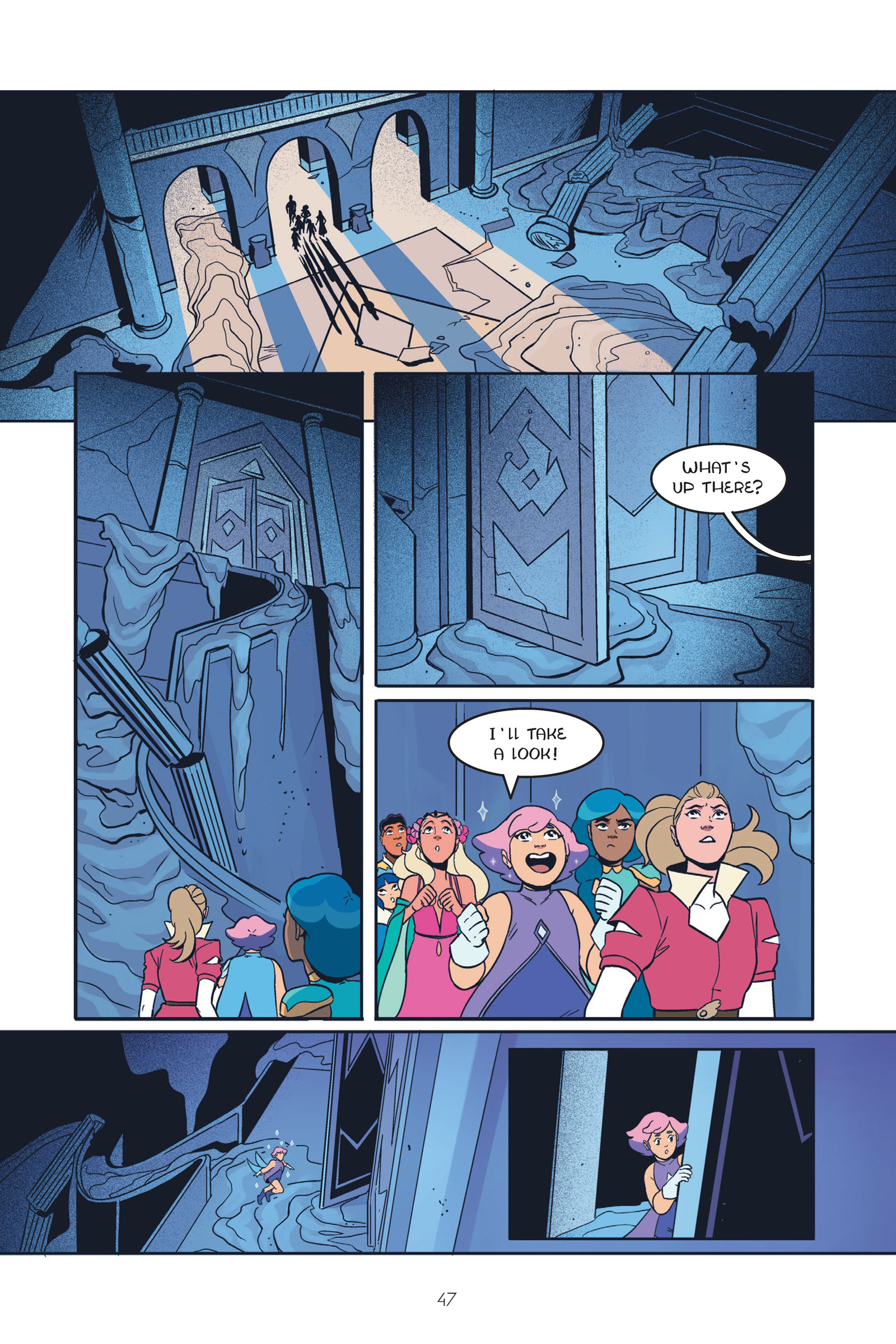 Read online She-Ra and the Princesses of Power: Legend of the Fire Princess comic -  Issue # TPB - 49