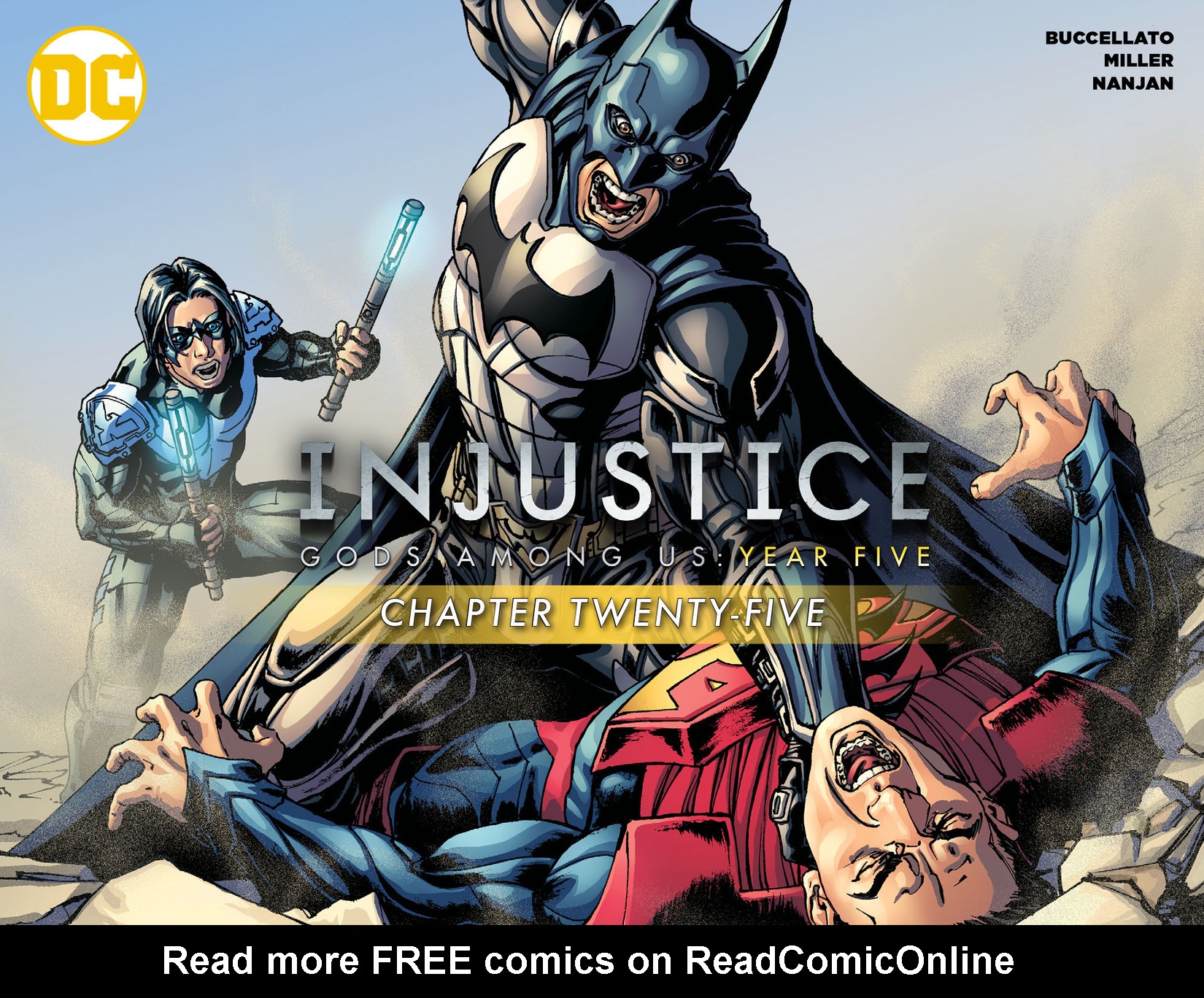 Read online Injustice: Gods Among Us: Year Five comic -  Issue #25 - 1