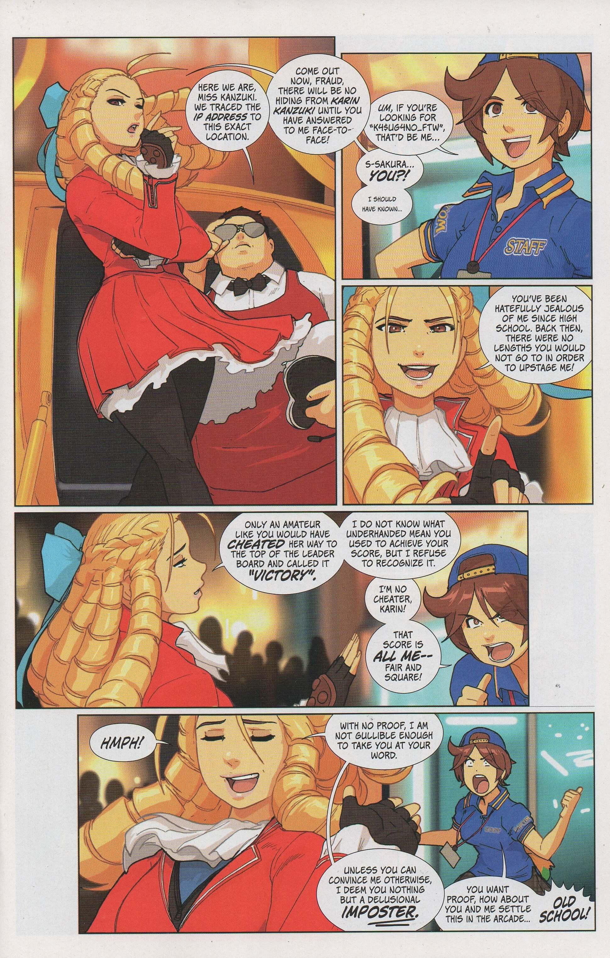 Read online Free Comic Book Day 2019 comic -  Issue # Sakura vs Karin - 9