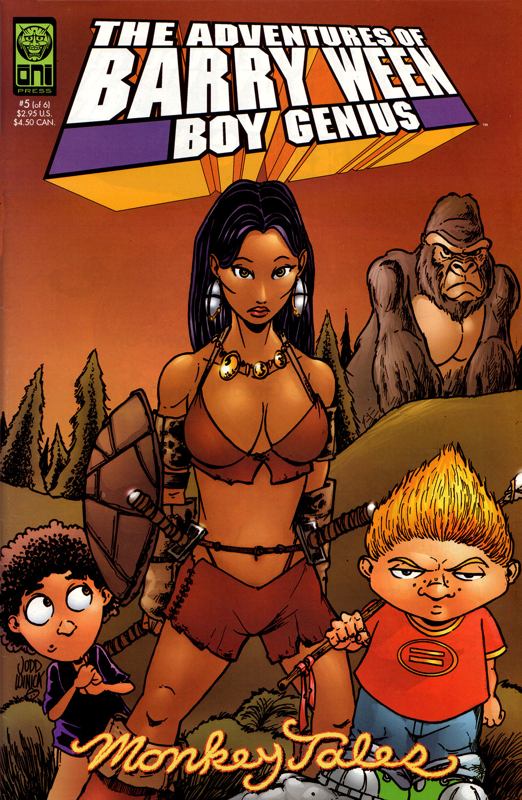 Read online The Adventures of Barry Ween, Boy Genius 3: Monkey Tales comic -  Issue #5 - 1