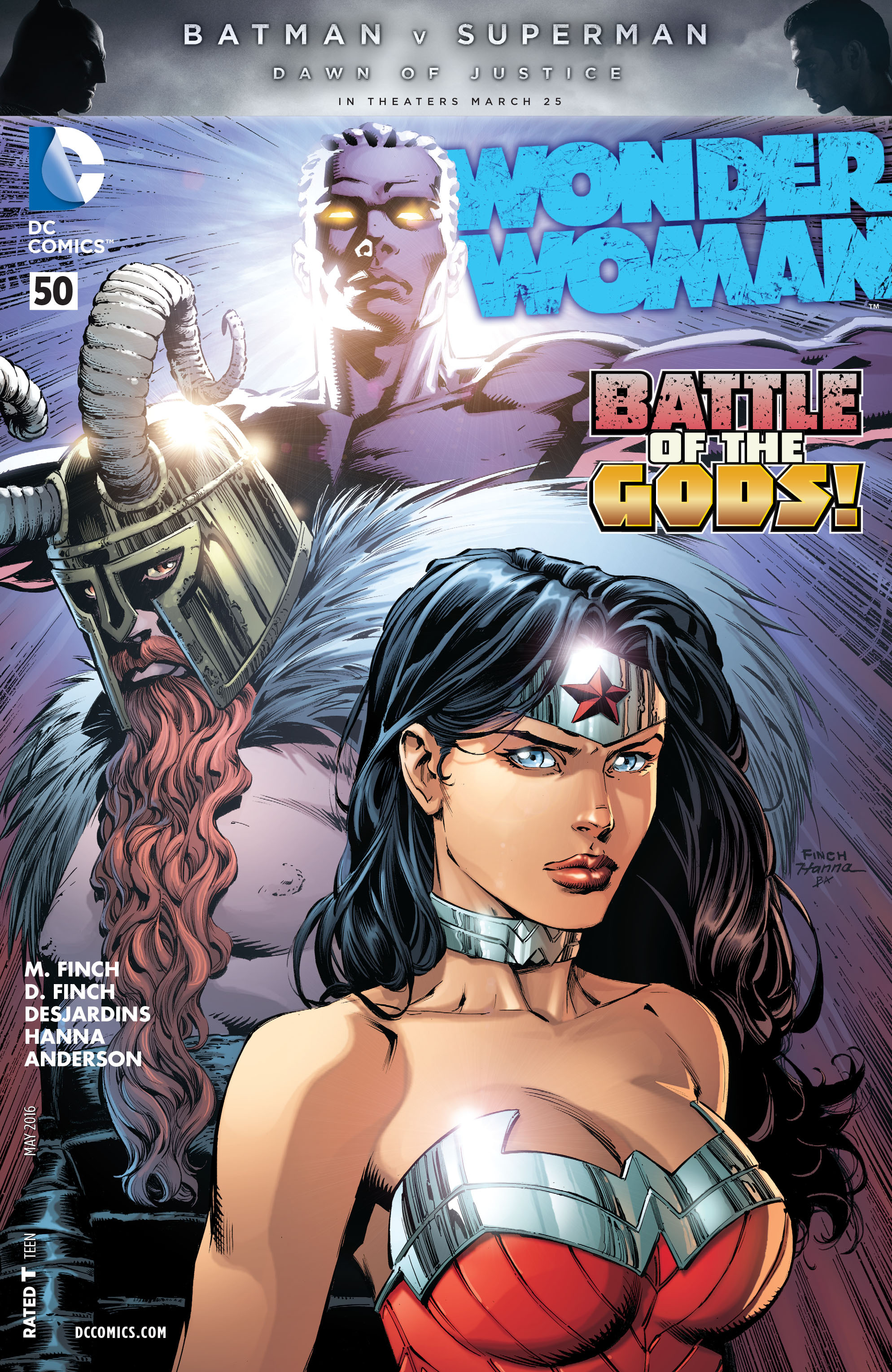 Read online Wonder Woman (2011) comic -  Issue #50 - 1