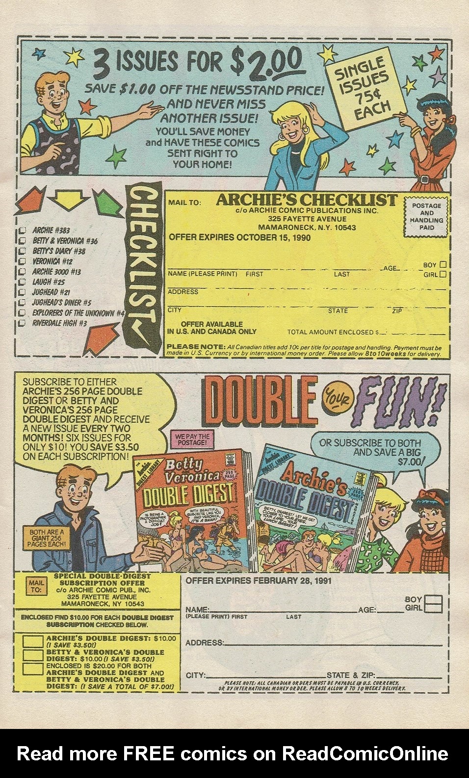 Read online Life With Archie (1958) comic -  Issue #281 - 9