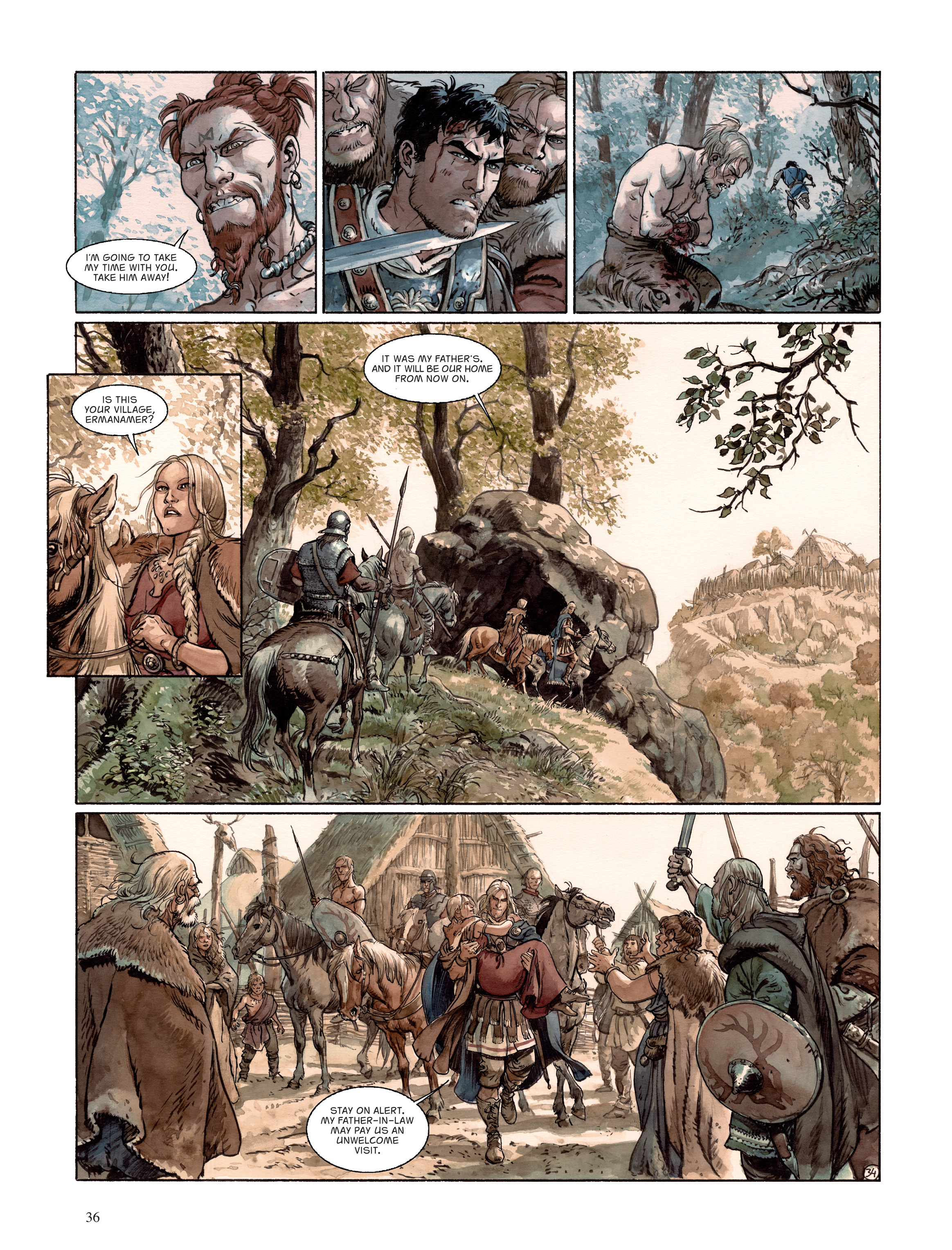 Read online The Eagles of Rome comic -  Issue # TPB 4 - 37
