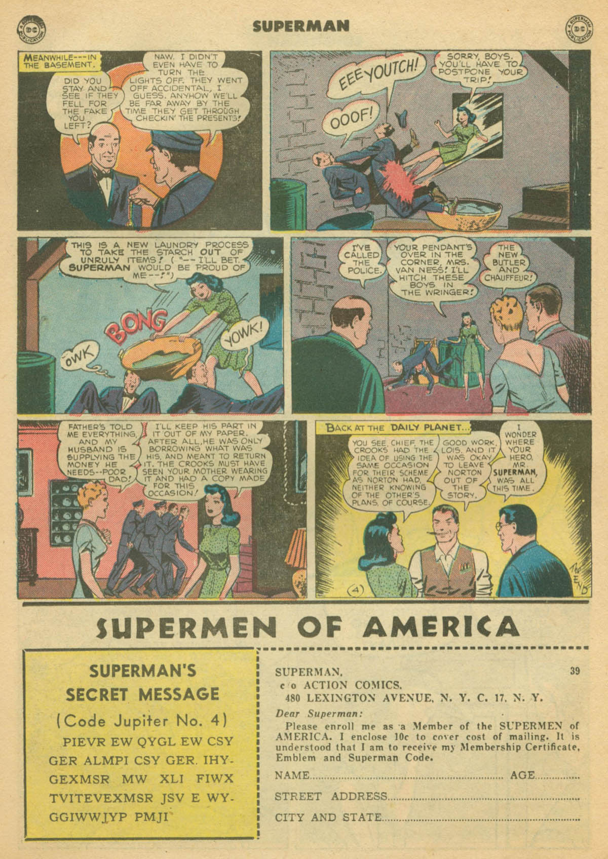 Read online Superman (1939) comic -  Issue #39 - 36