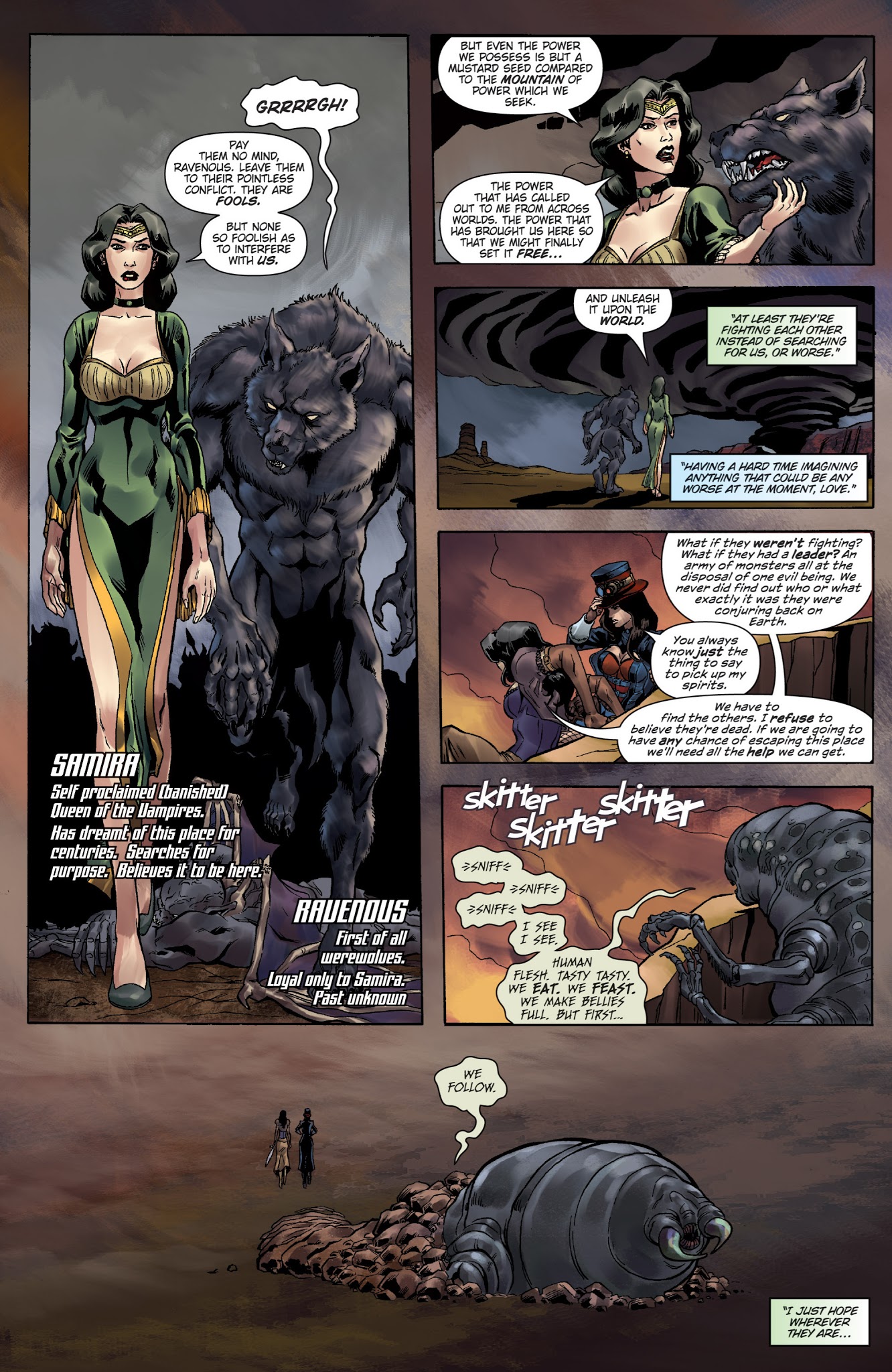Read online Grimm Fairy Tales presents Hunters: The Shadowlands comic -  Issue # TPB - 17