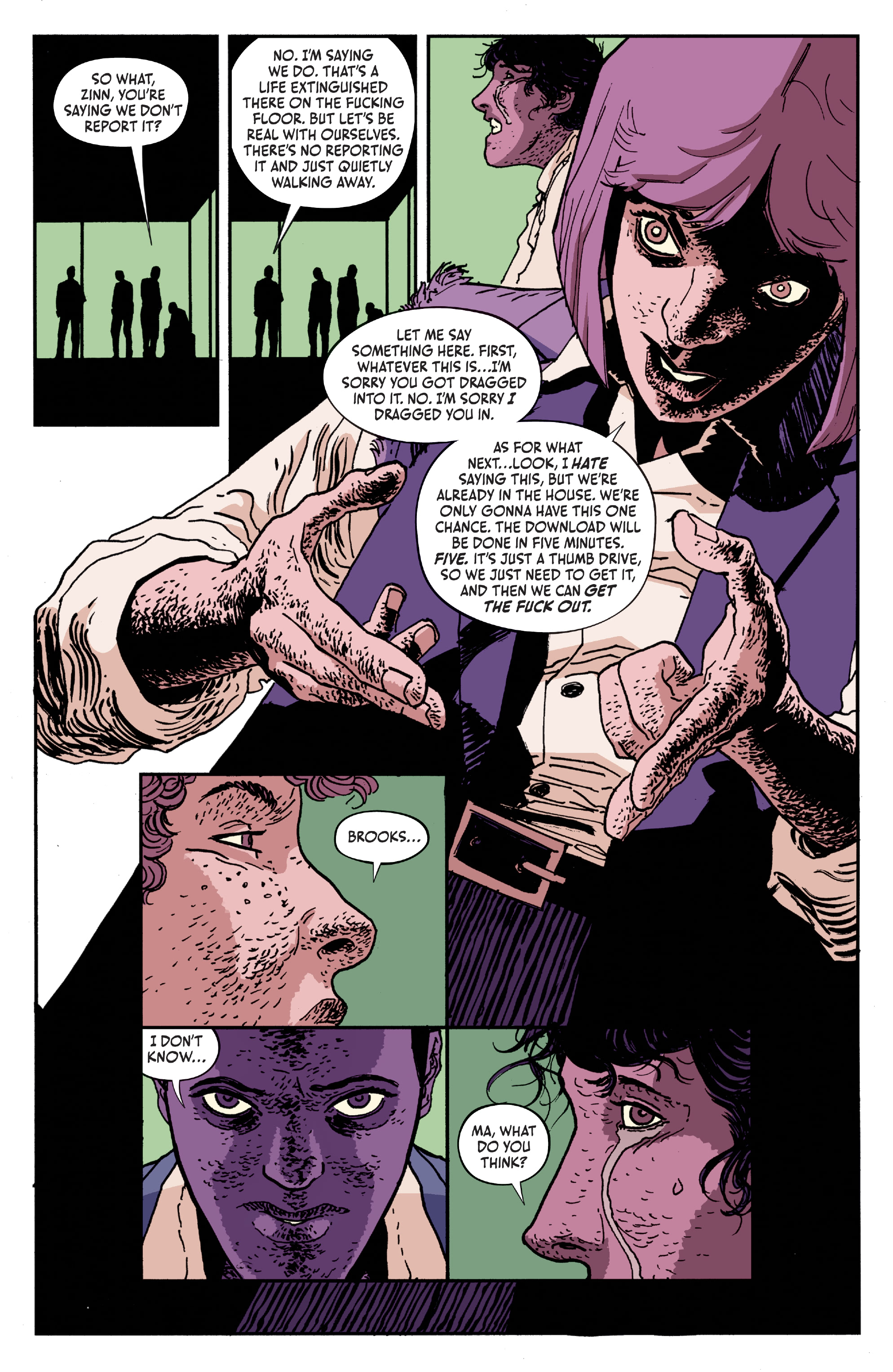 Read online Dark Spaces: Wildfire comic -  Issue #3 - 11