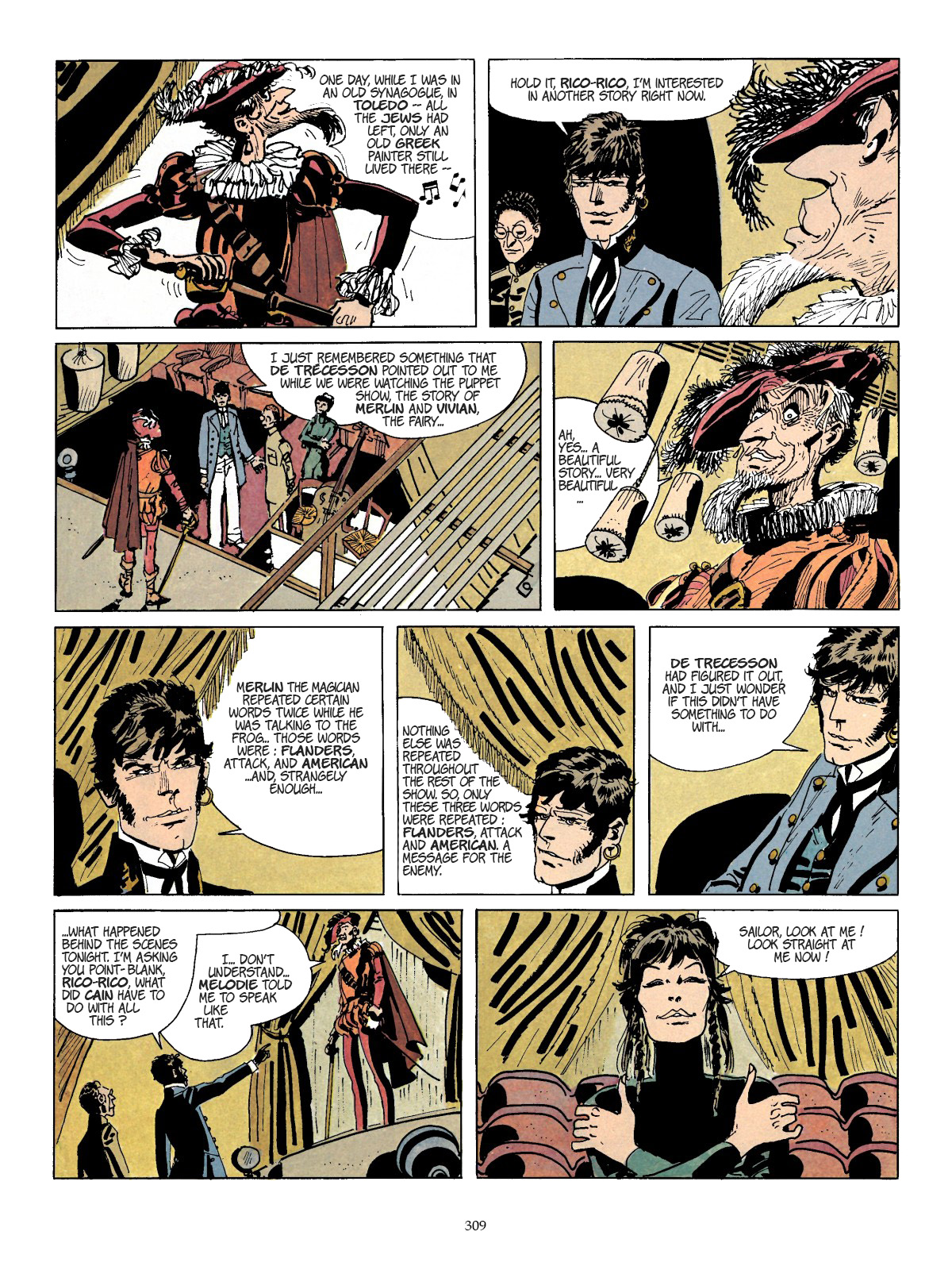 Read online Corto Maltese comic -  Issue # TPB 7 (Part 3) - 92