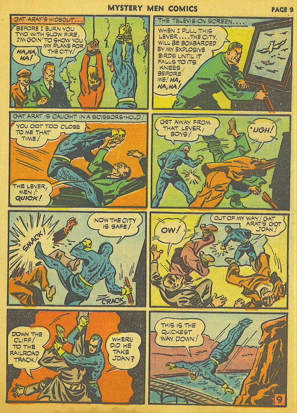 Read online Mystery Men Comics comic -  Issue #23 - 11