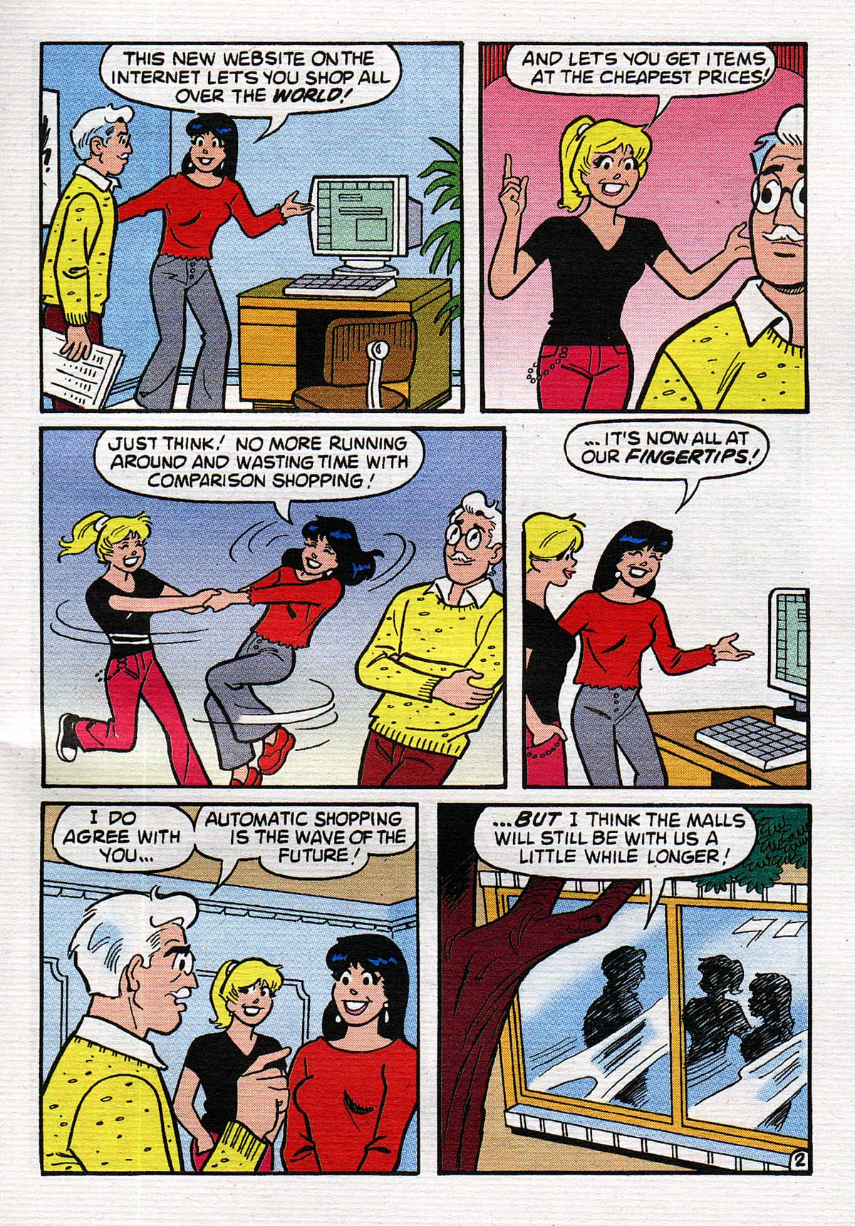 Read online Betty and Veronica Digest Magazine comic -  Issue #151 - 54