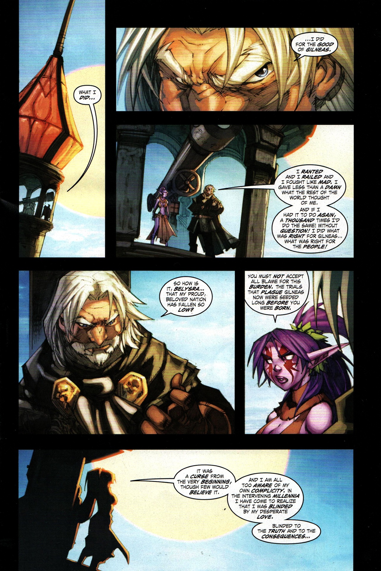 Read online World of Warcraft: Curse of the Worgen comic -  Issue #2 - 3