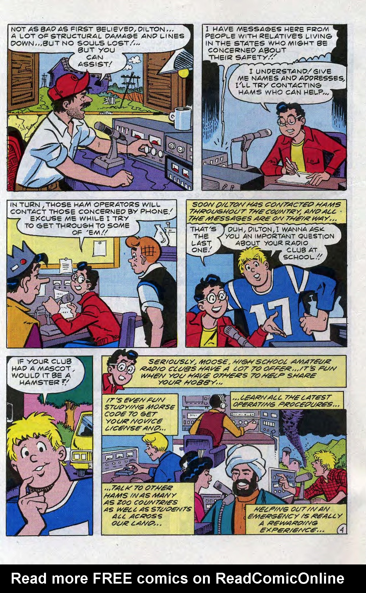 Read online Archie's Ham Radio Adventure comic -  Issue # Full - 6