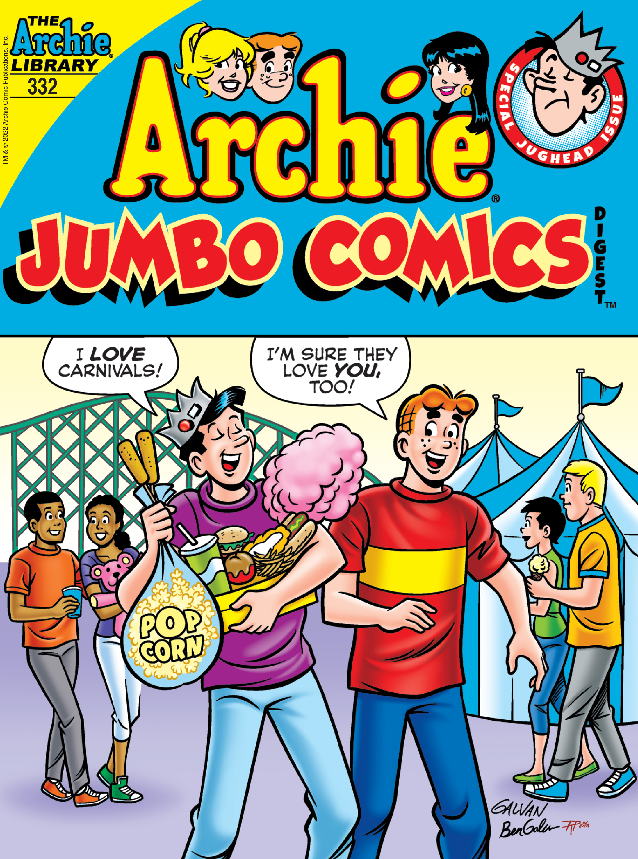 Read online Archie's Double Digest Magazine comic -  Issue #332 - 1