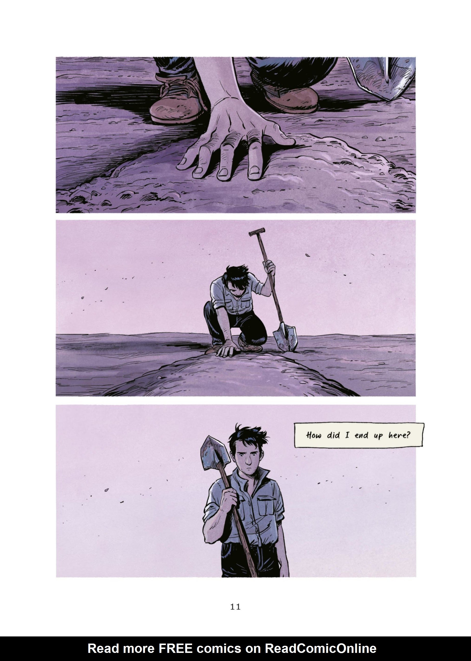 Read online Days of Sand comic -  Issue # TPB 1 - 10