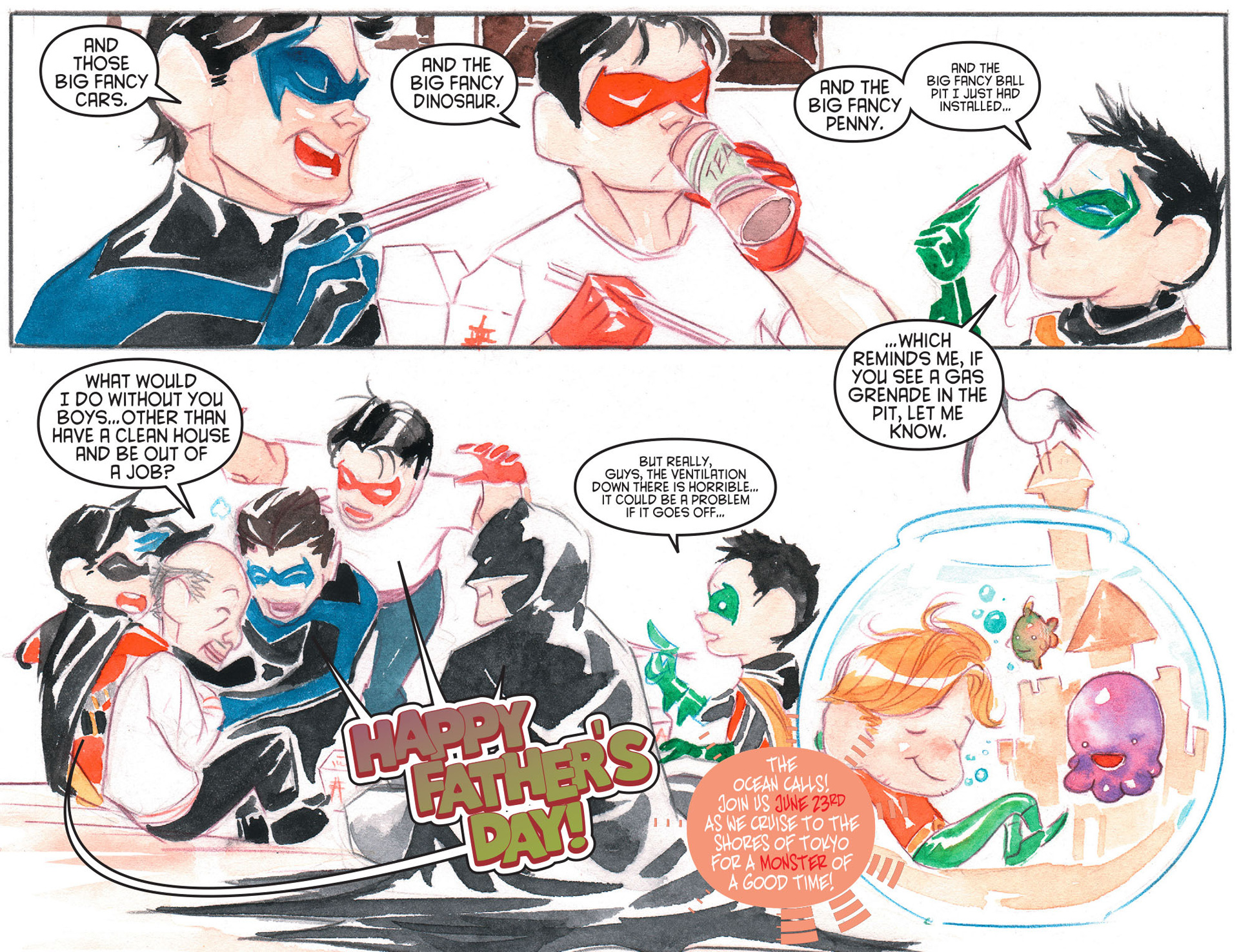 Read online Batman: Li'l Gotham (2012) comic -  Issue #12 - 22