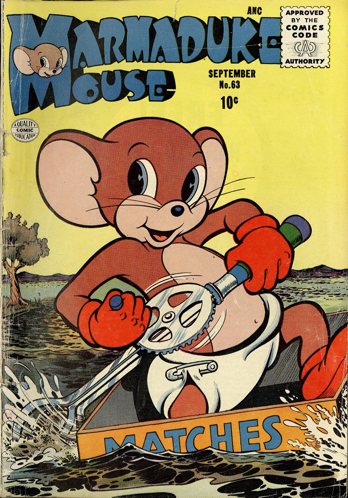 Read online Marmaduke Mouse comic -  Issue #63 - 1