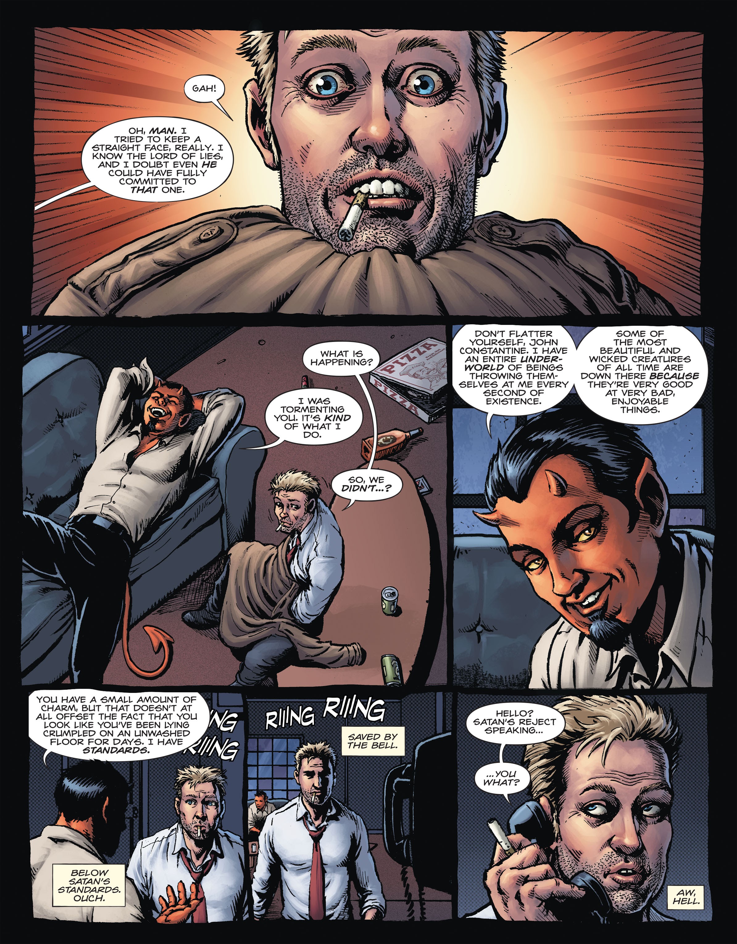 Read online Hellblazer: Rise and Fall comic -  Issue #2 - 11