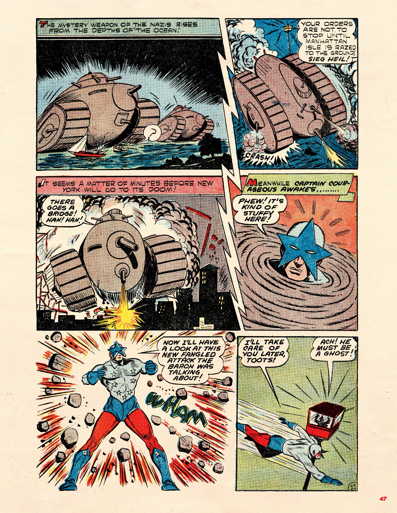 Read online Super Patriotic Heroes comic -  Issue # TPB (Part 1) - 49