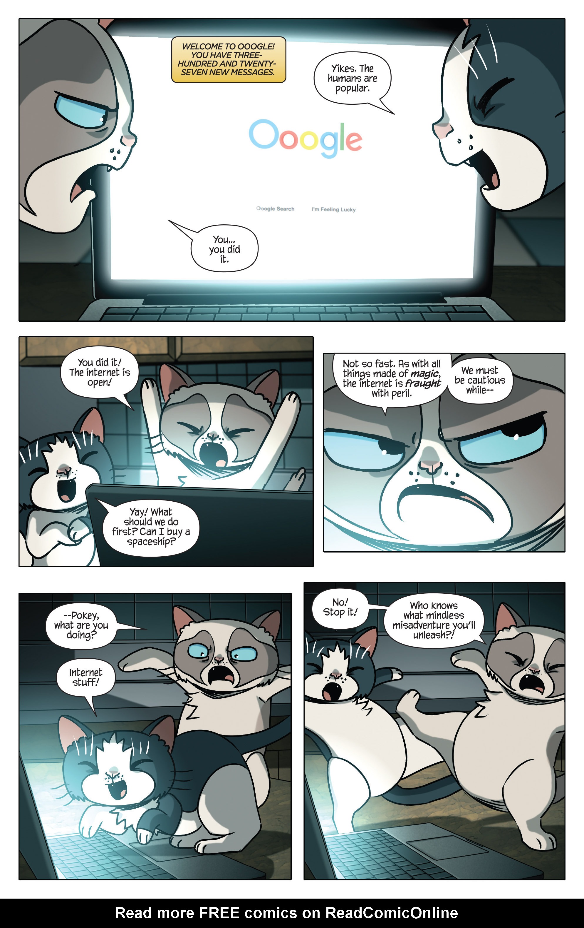 Read online Grumpy Cat & Pokey comic -  Issue #5 - 7