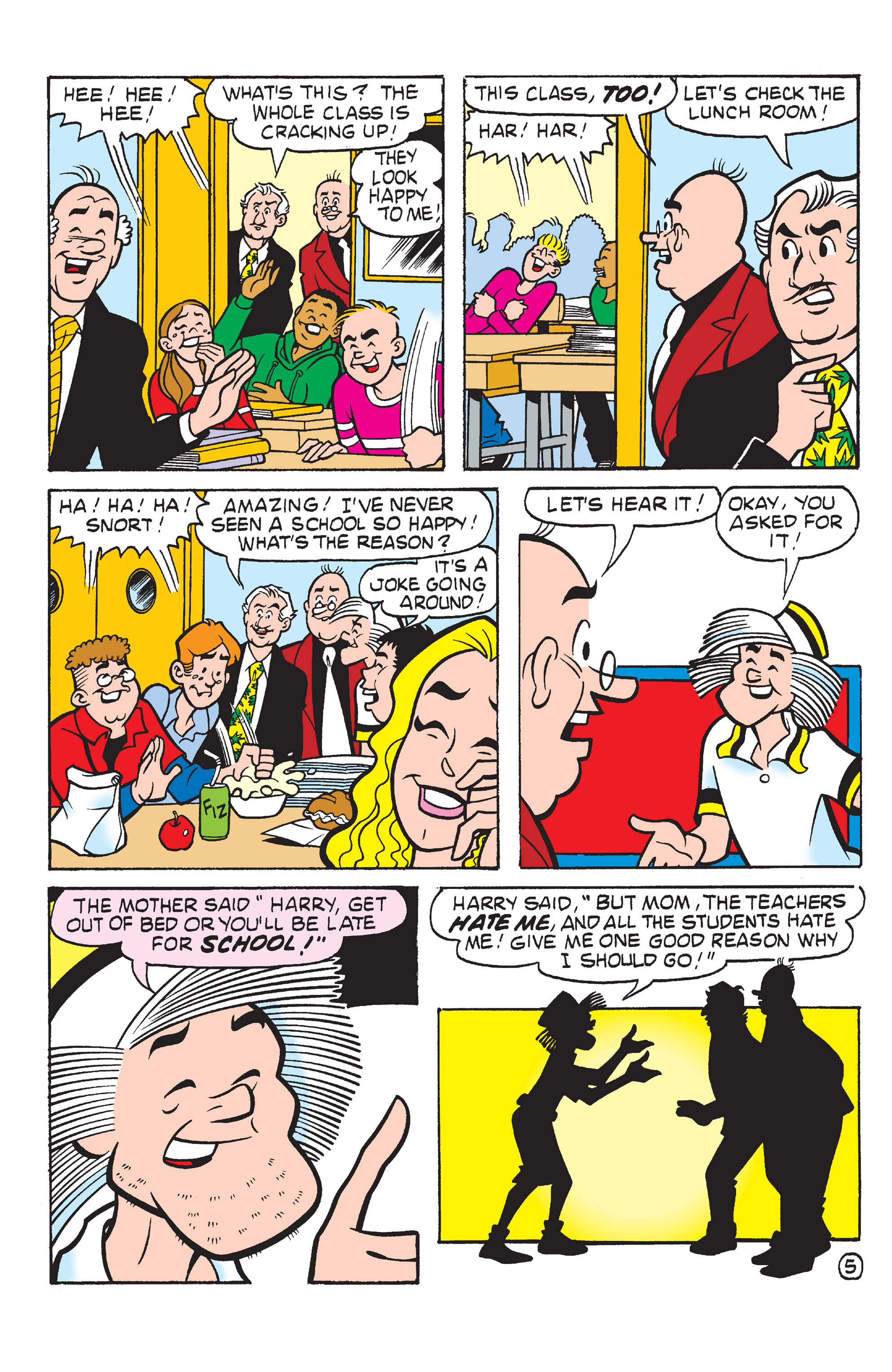 Read online Archie & Friends: Faculty Funnies comic -  Issue # TPB - 34