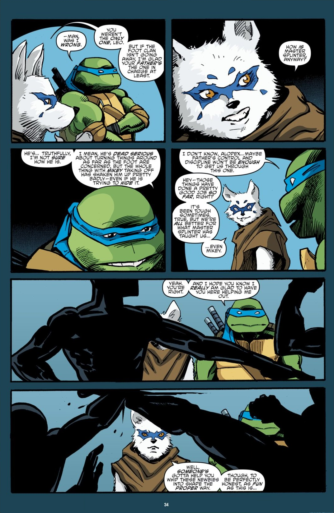 Read online Teenage Mutant Ninja Turtles: The IDW Collection comic -  Issue # TPB 7 (Part 1) - 34