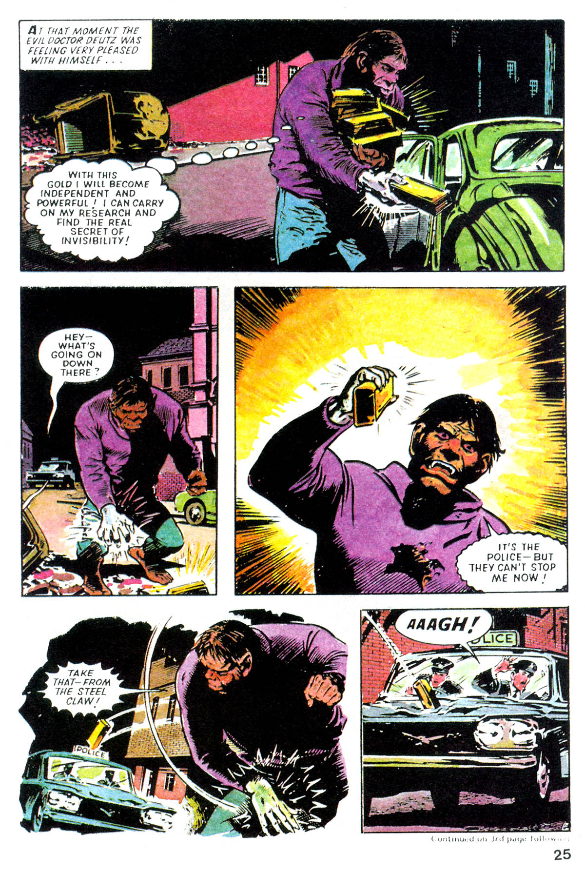 Read online The Steel Claw comic -  Issue #3 - 22