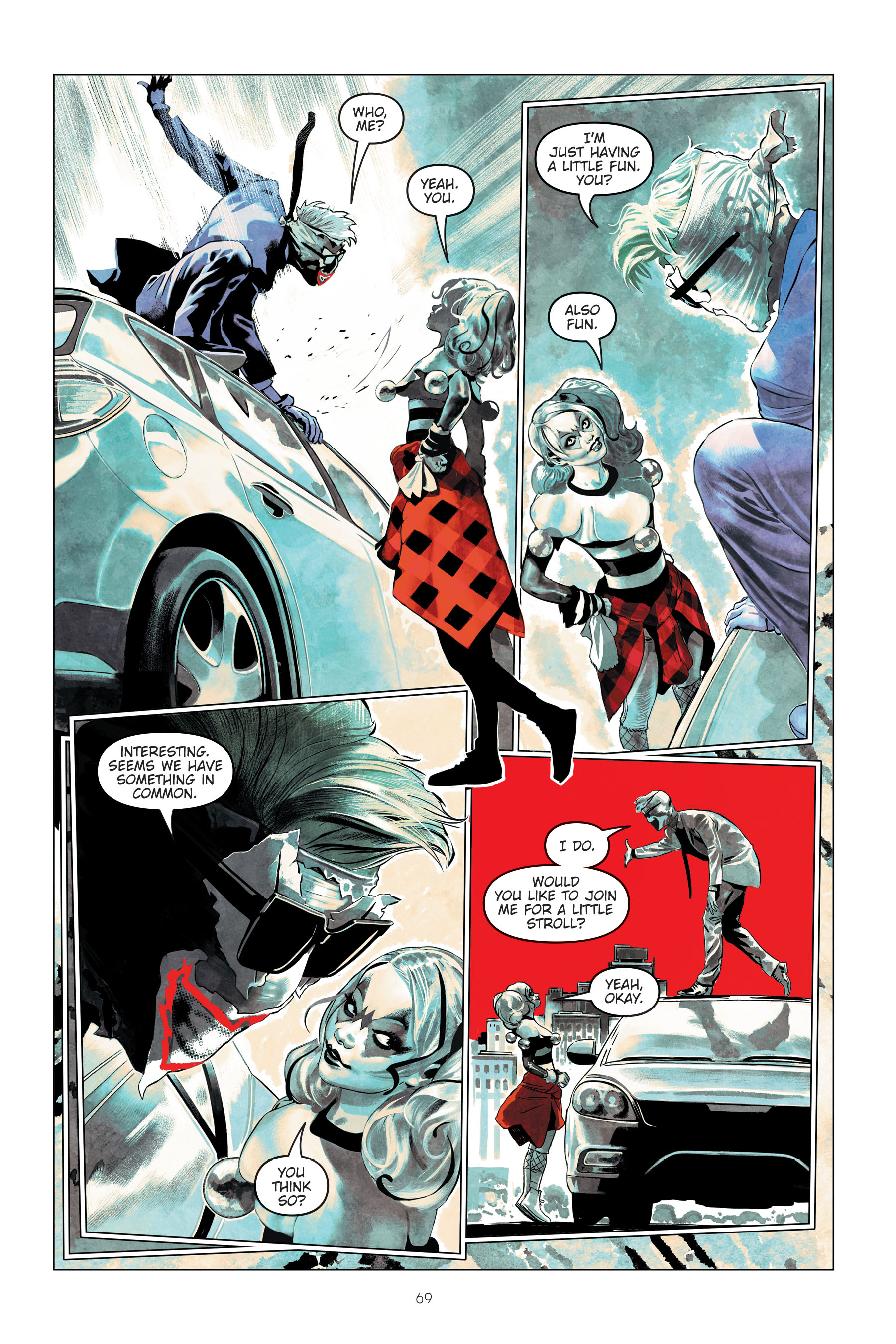 Read online Harley Quinn: Breaking Glass comic -  Issue # TPB (Part 1) - 70
