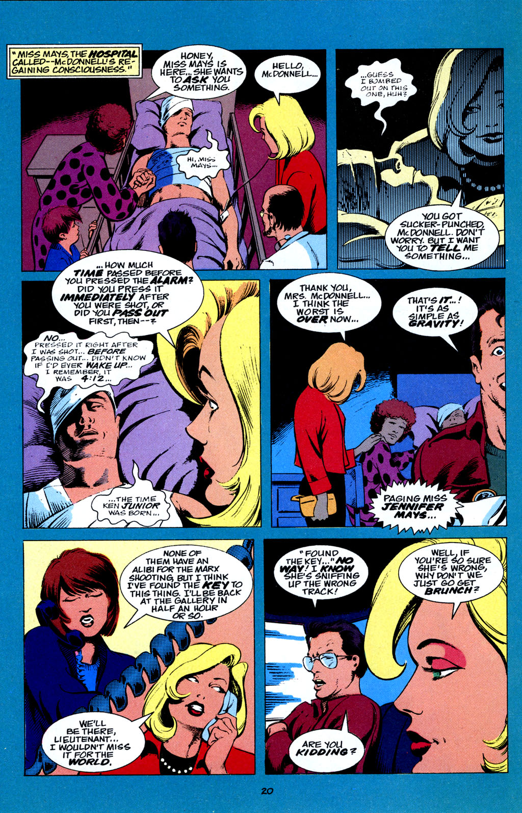 Read online Maze Agency (1988) comic -  Issue #1 - 21