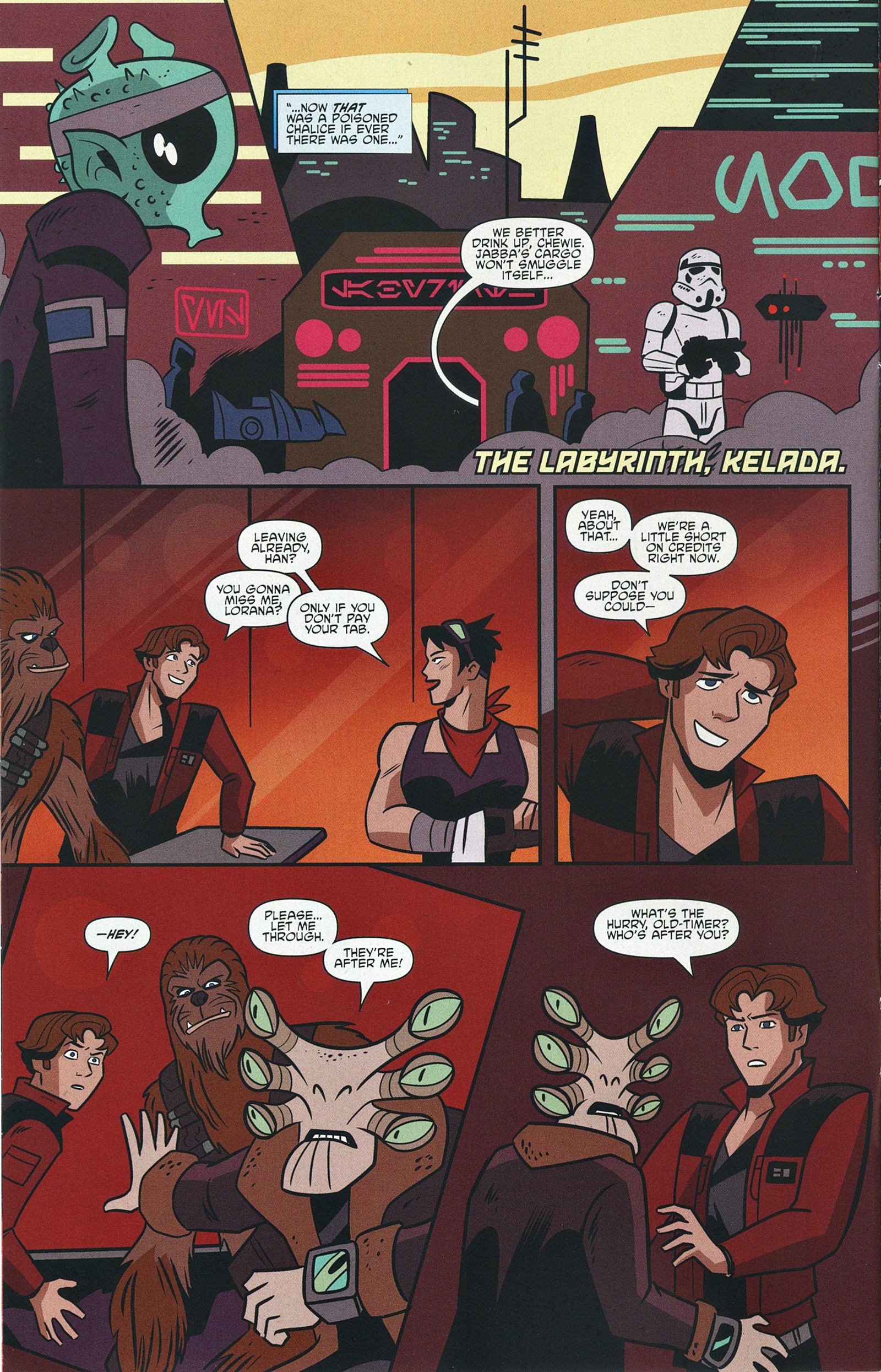 Read online Free Comic Book Day 2019 comic -  Issue # Star Wars Adventures - 4