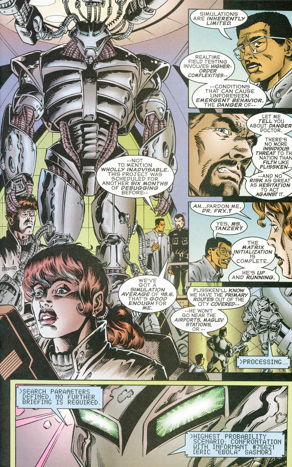 Read online Adventures of Snake Plissken comic -  Issue #Adventures of Snake Plissken Full - 9