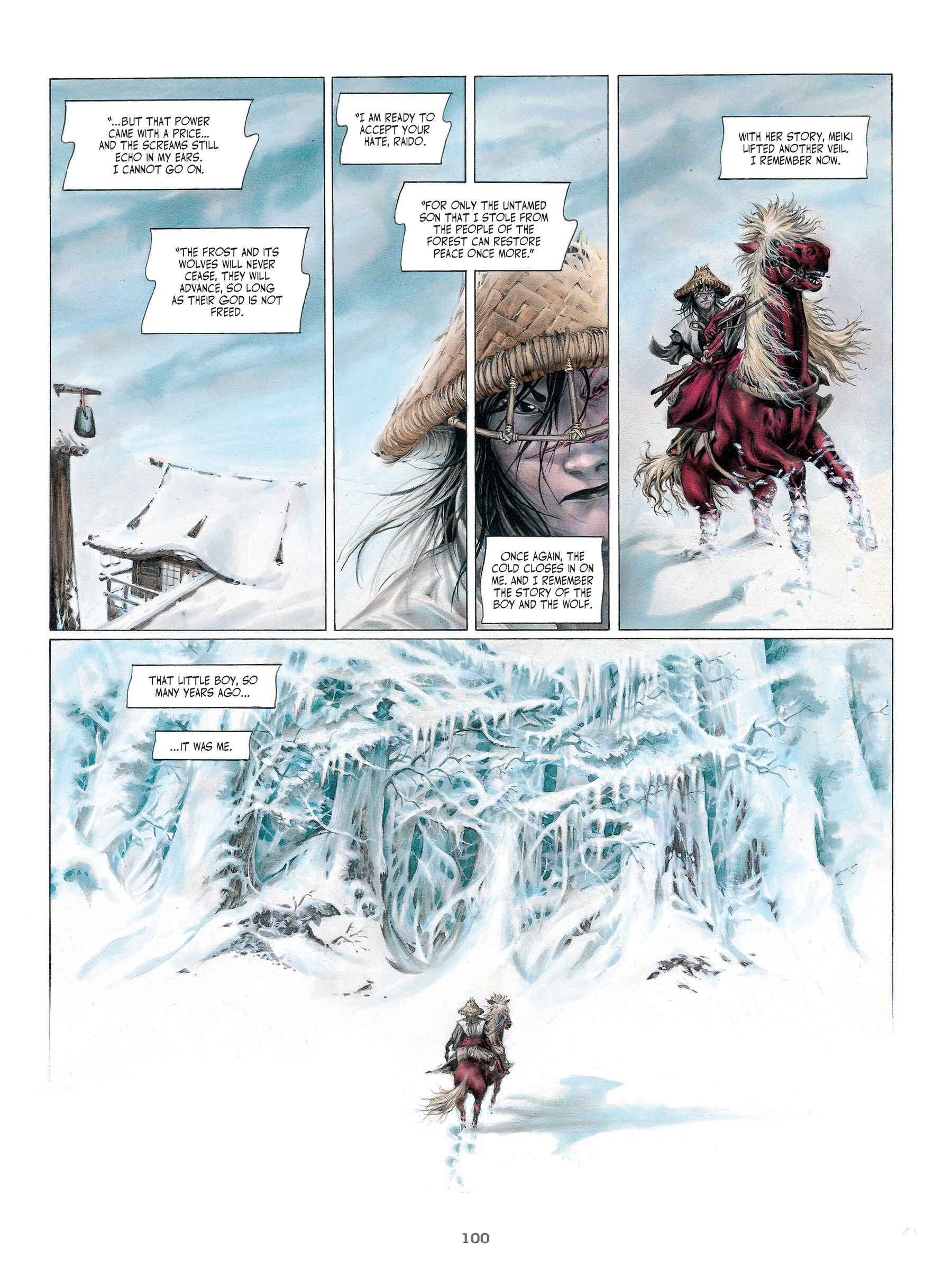 Read online Legends of the Pierced Veil: The Scarlet Blades comic -  Issue # TPB (Part 1) - 100