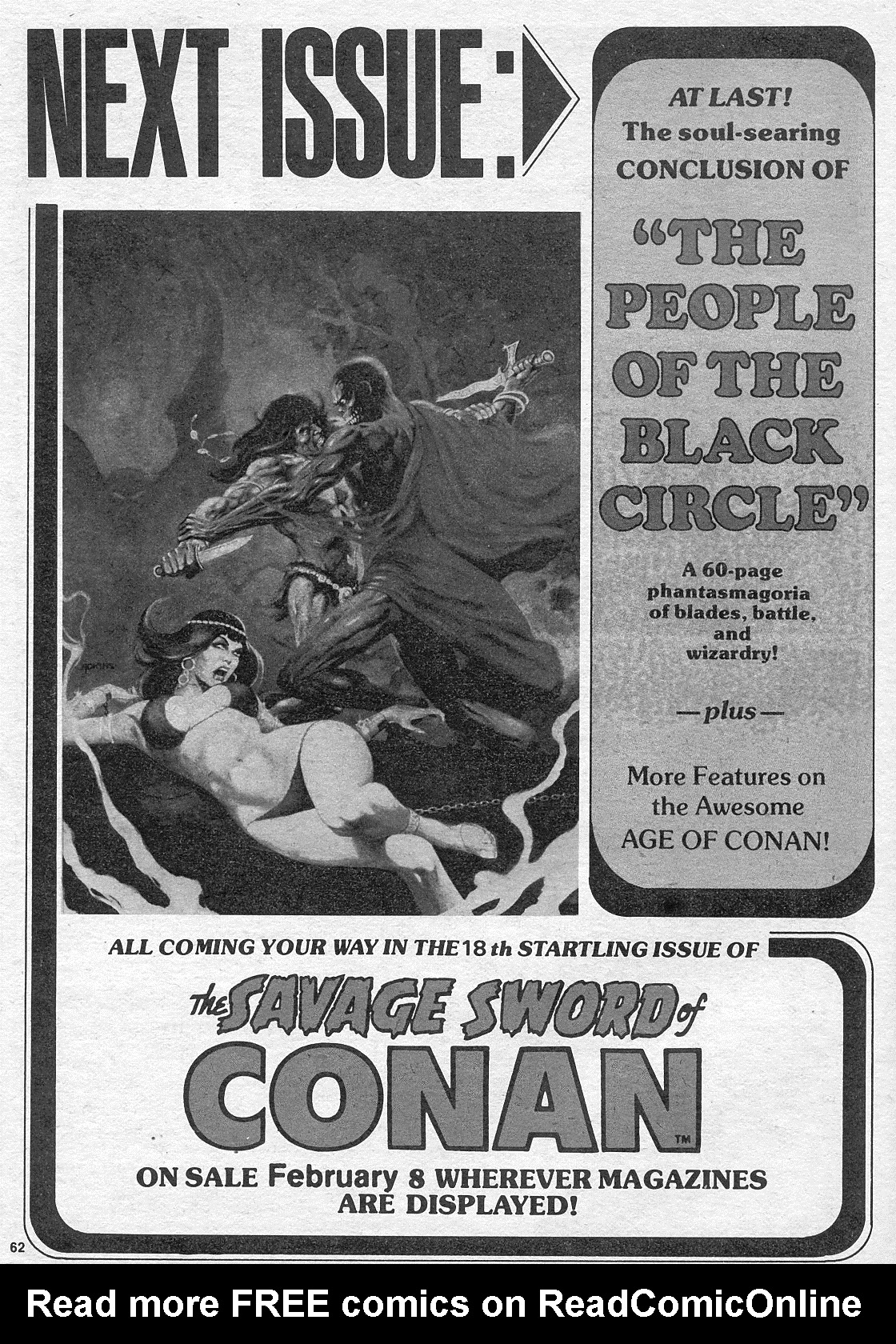 Read online The Savage Sword Of Conan comic -  Issue #17 - 60