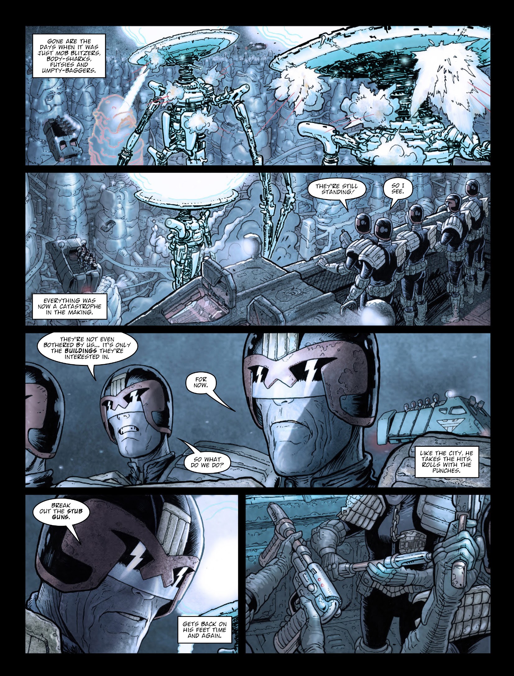 Read online Judge Dredd Megazine (Vol. 5) comic -  Issue #438 - 6
