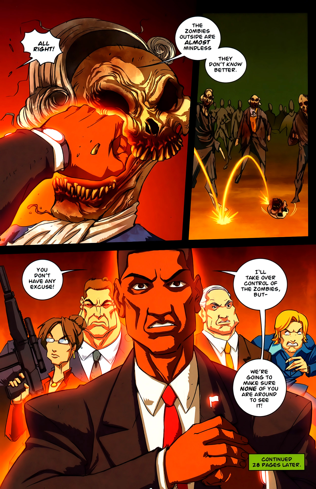 Read online President Evil comic -  Issue #2 - 27