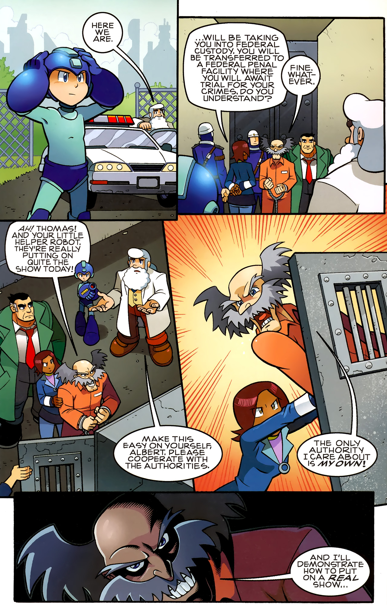 Read online Mega Man comic -  Issue #5 - 16