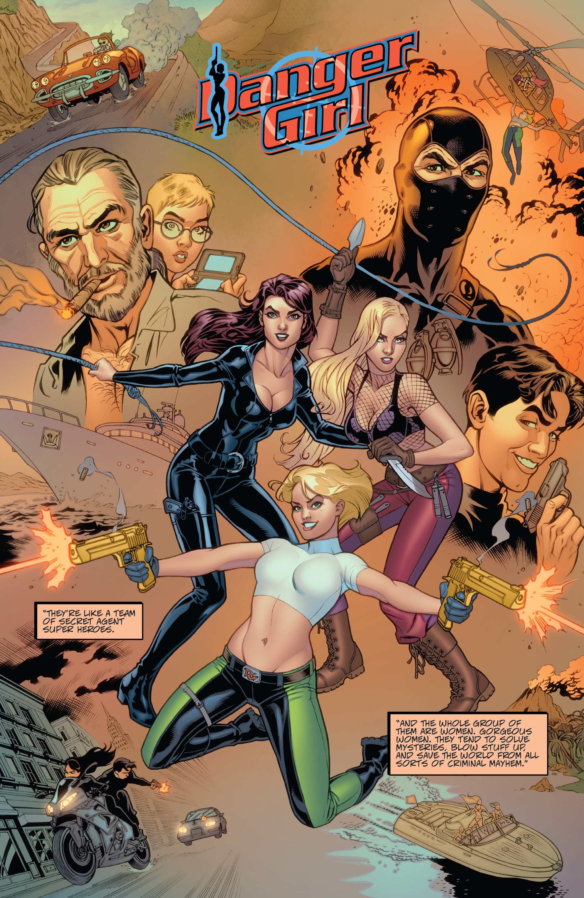 Read online Danger Girl: Renegade comic -  Issue #1 - 20