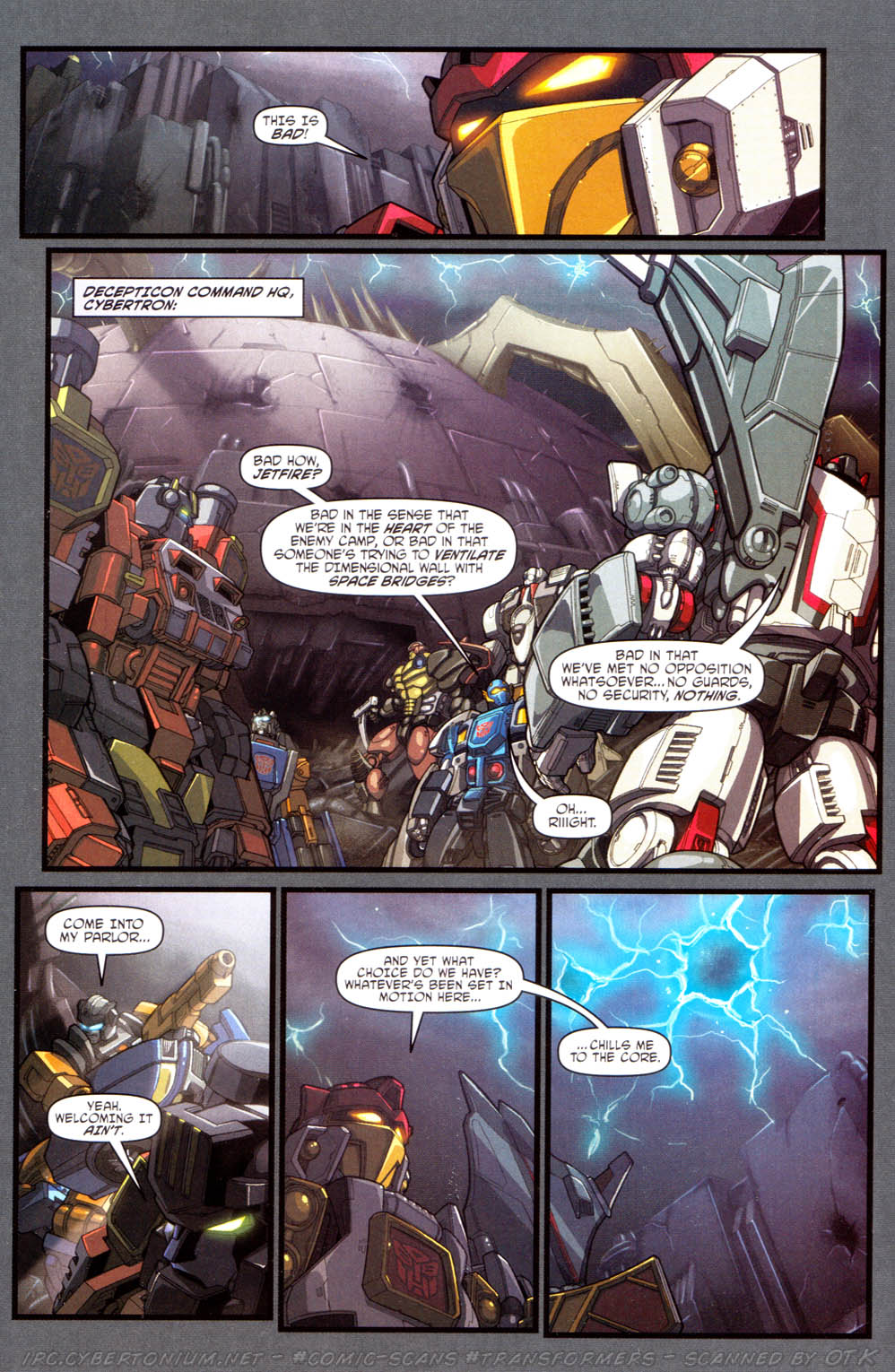 Read online Transformers Armada comic Issue 16