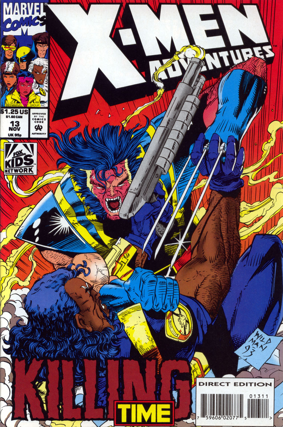 Read online X-Men Adventures (1992) comic -  Issue #13 - 1