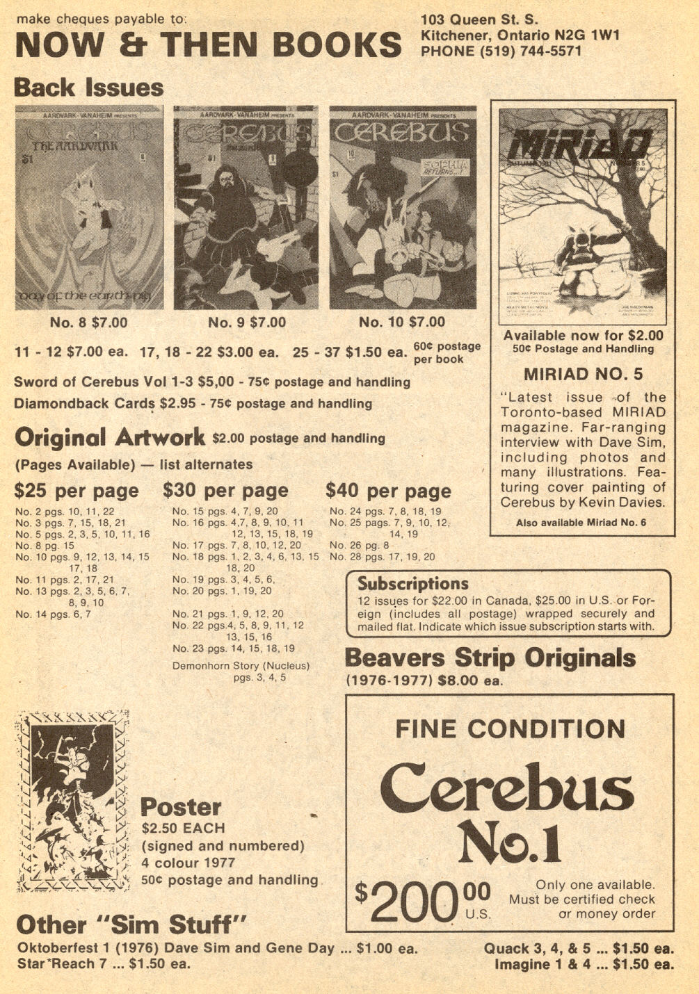 Read online Cerebus comic -  Issue #37 - 24