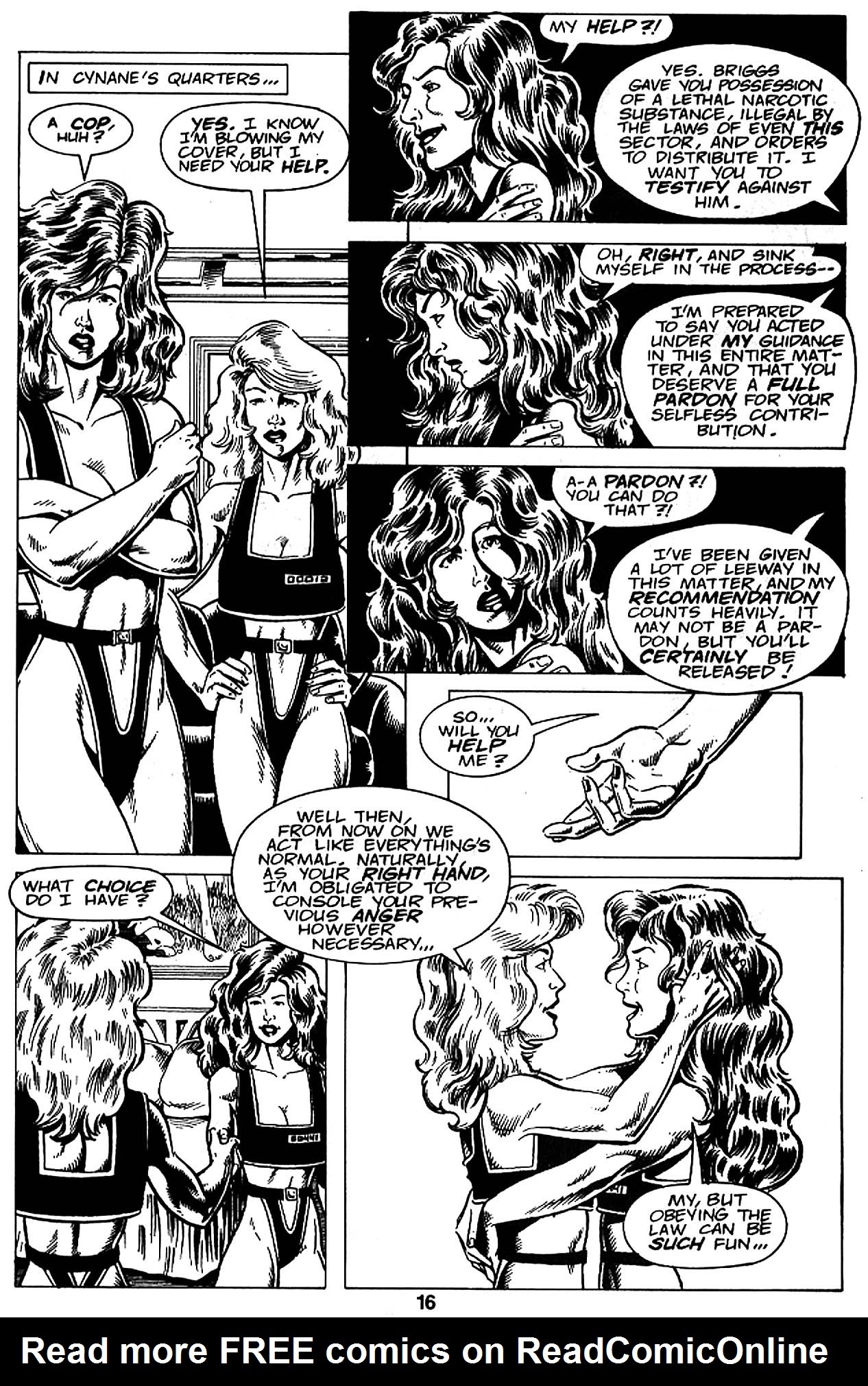 Read online Galaxina comic -  Issue #2 - 19