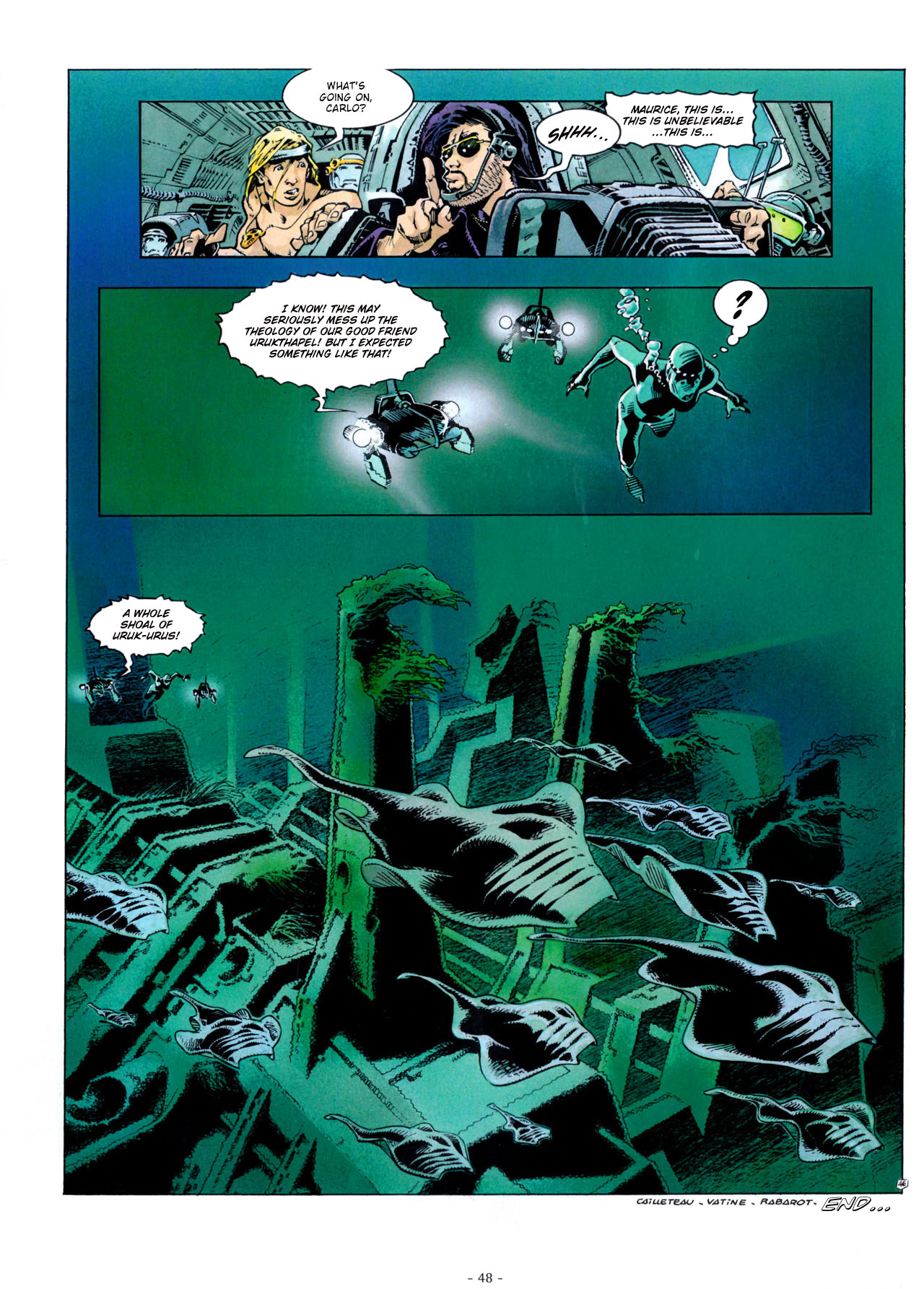 Read online Aquablue comic -  Issue #3 - 49