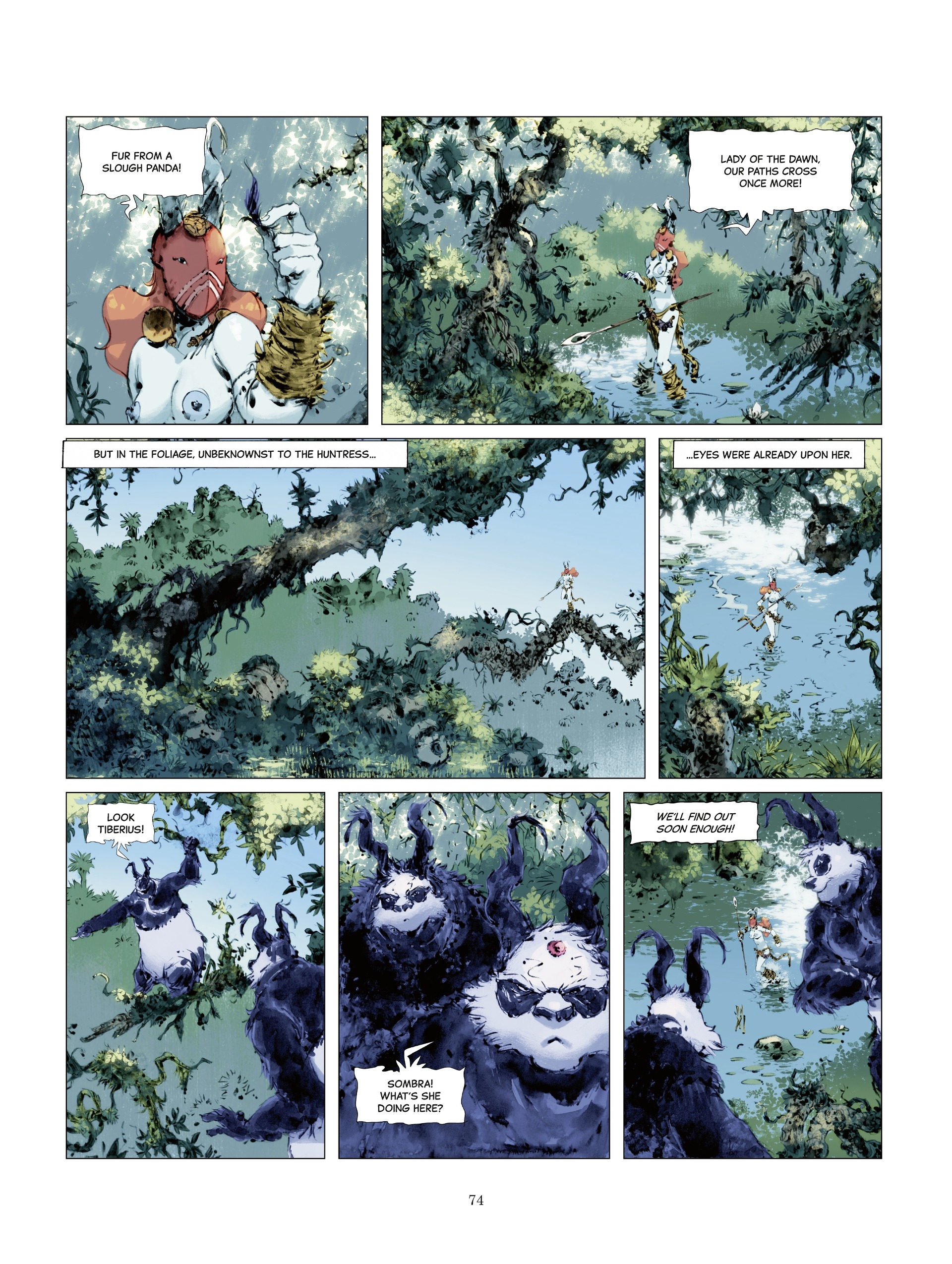 Read online Swamplands: Sombra comic -  Issue # TPB - 74